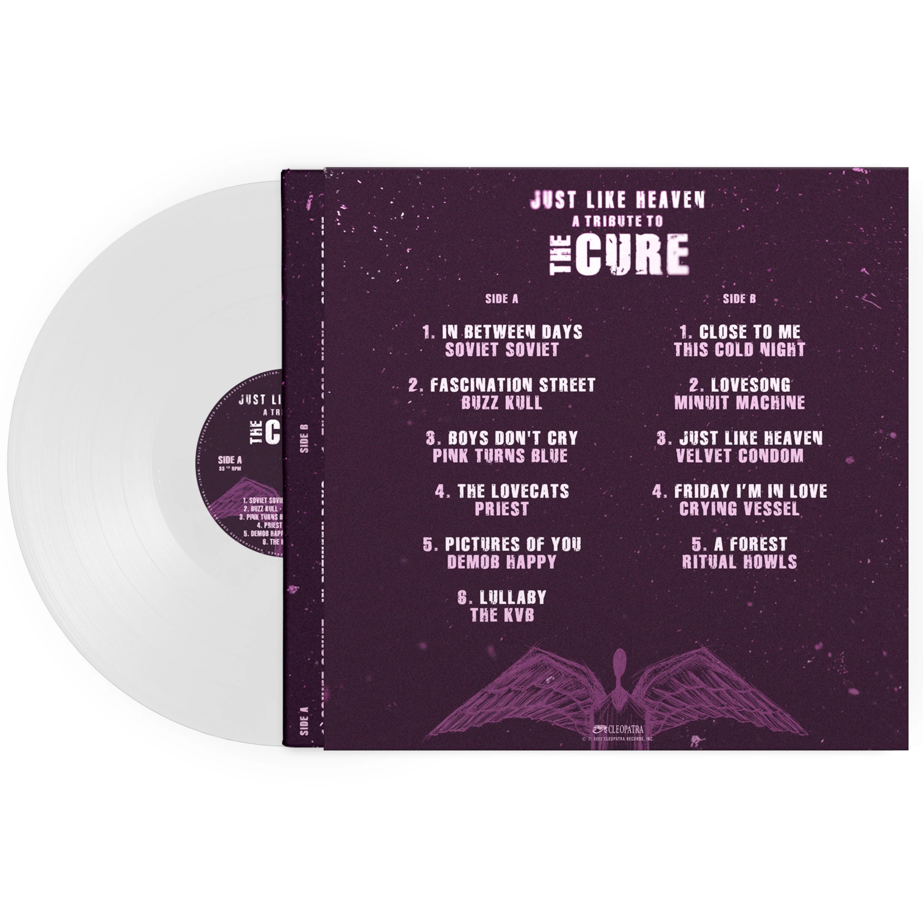 Just Like Heaven - A Tribute To The Cure (White Vinyl) - Image 2