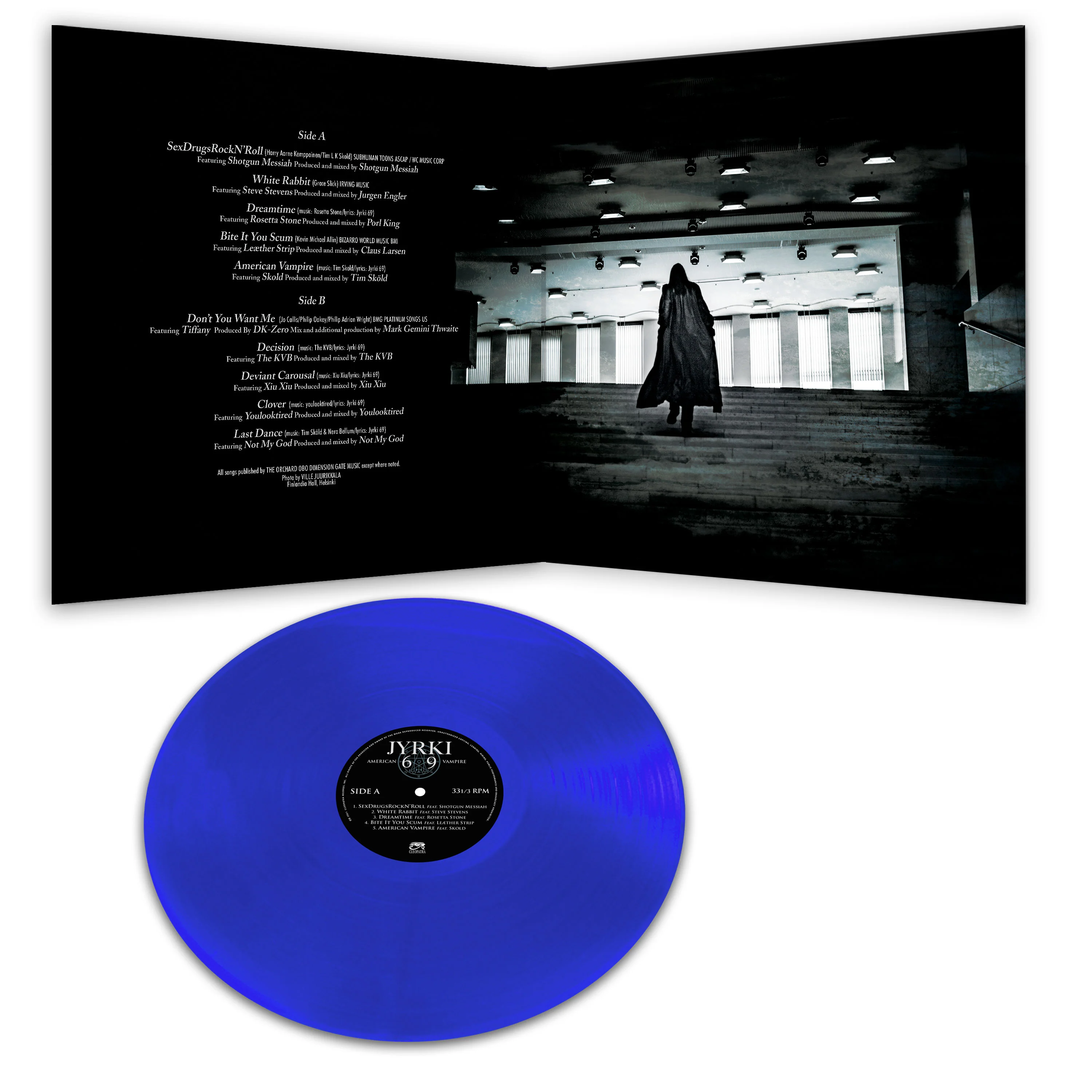 Jyrki 69 - American Vampire (Limited Edition Blue Vinyl) - Image 3
