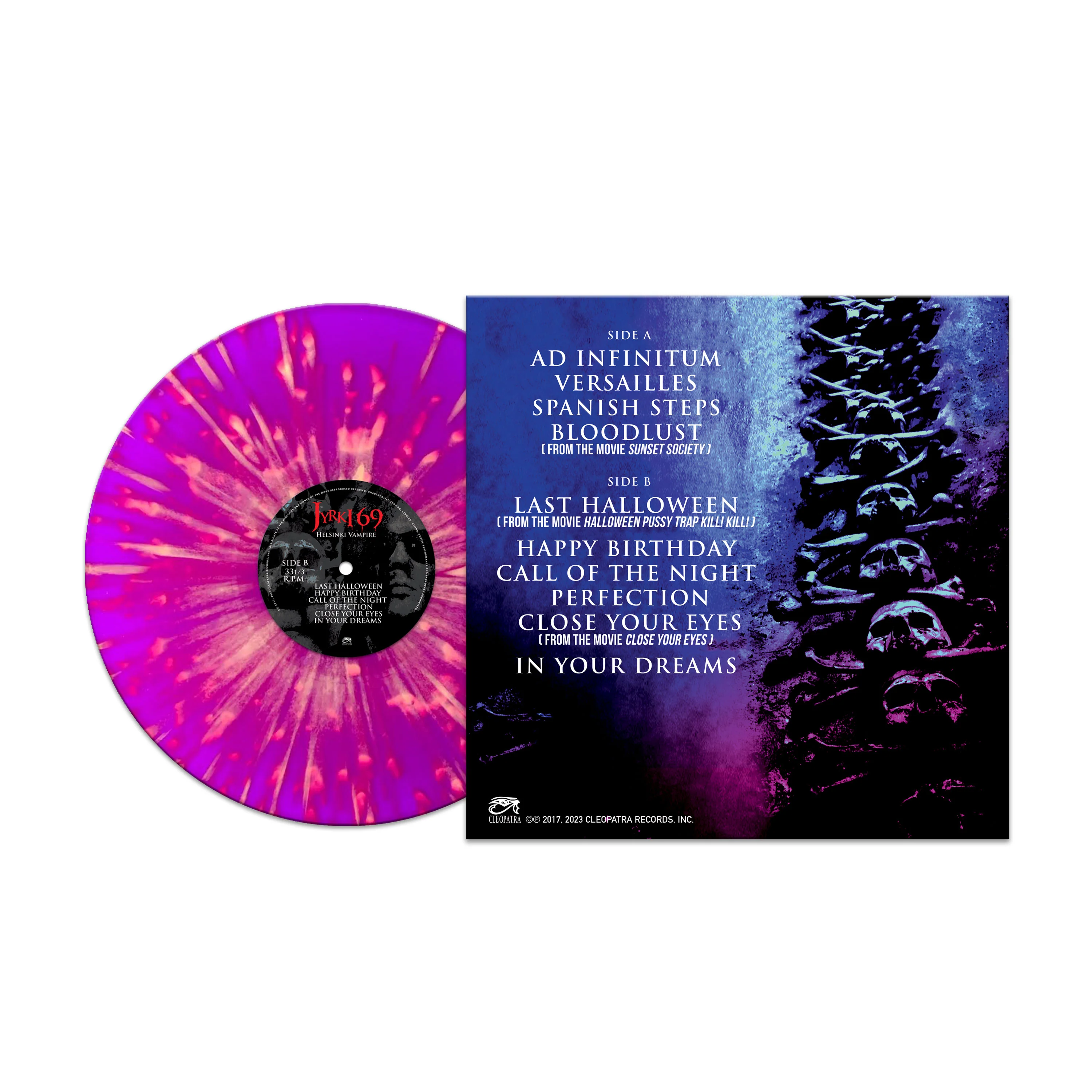 Jyrki 69 - Helsinki Vampire (Purple-Yellow Splatter Vinyl) - Image 2