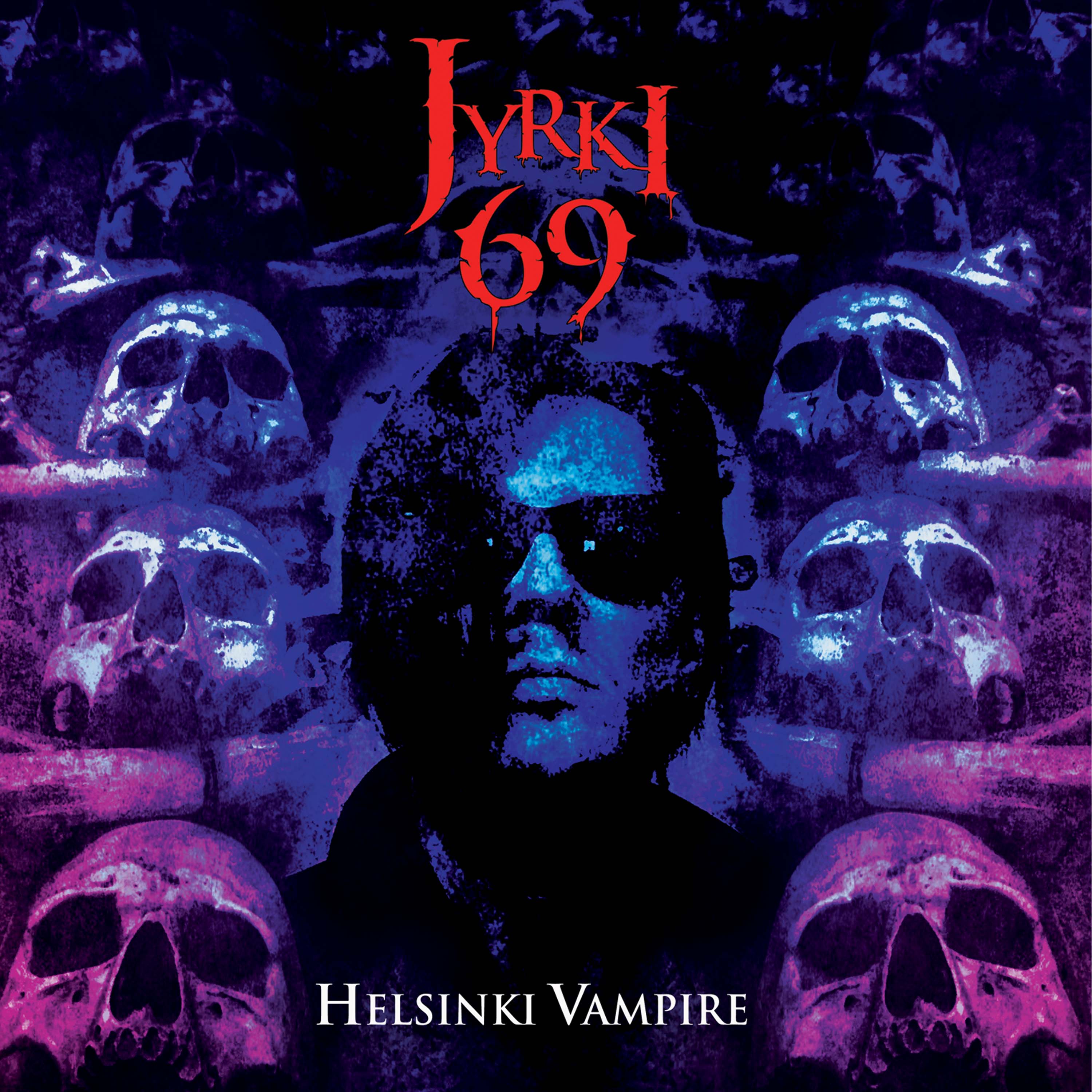 Jyrki 69 - Helsinki Vampire (Purple-Yellow Splatter Vinyl) - Image 3