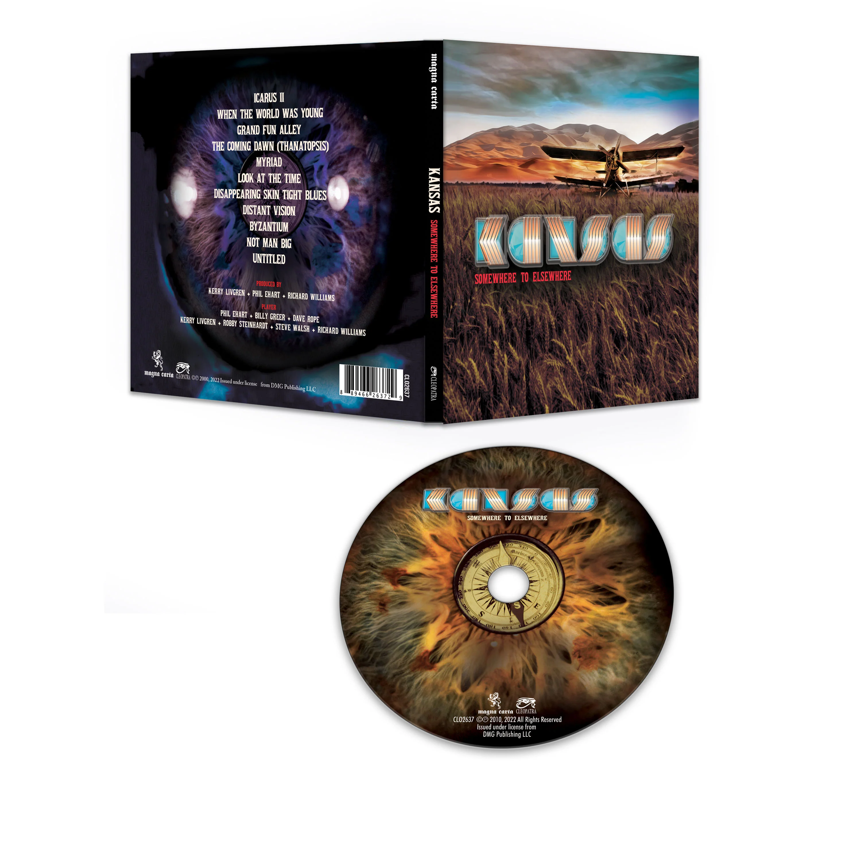 Kansas - Somewhere to Elsewhere (CD Digipak) - Image 2