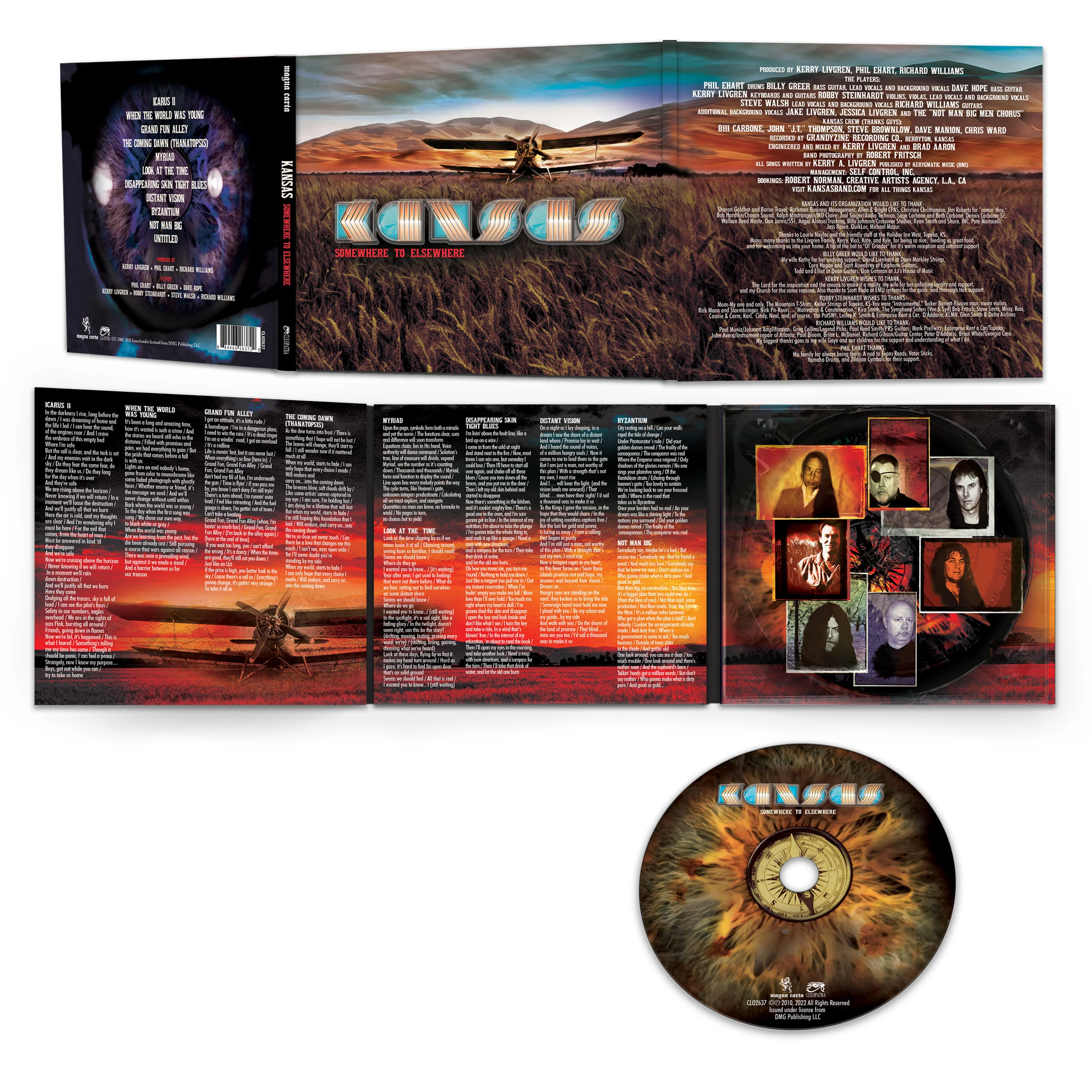Kansas - Somewhere to Elsewhere (CD Digipak) - Image 3