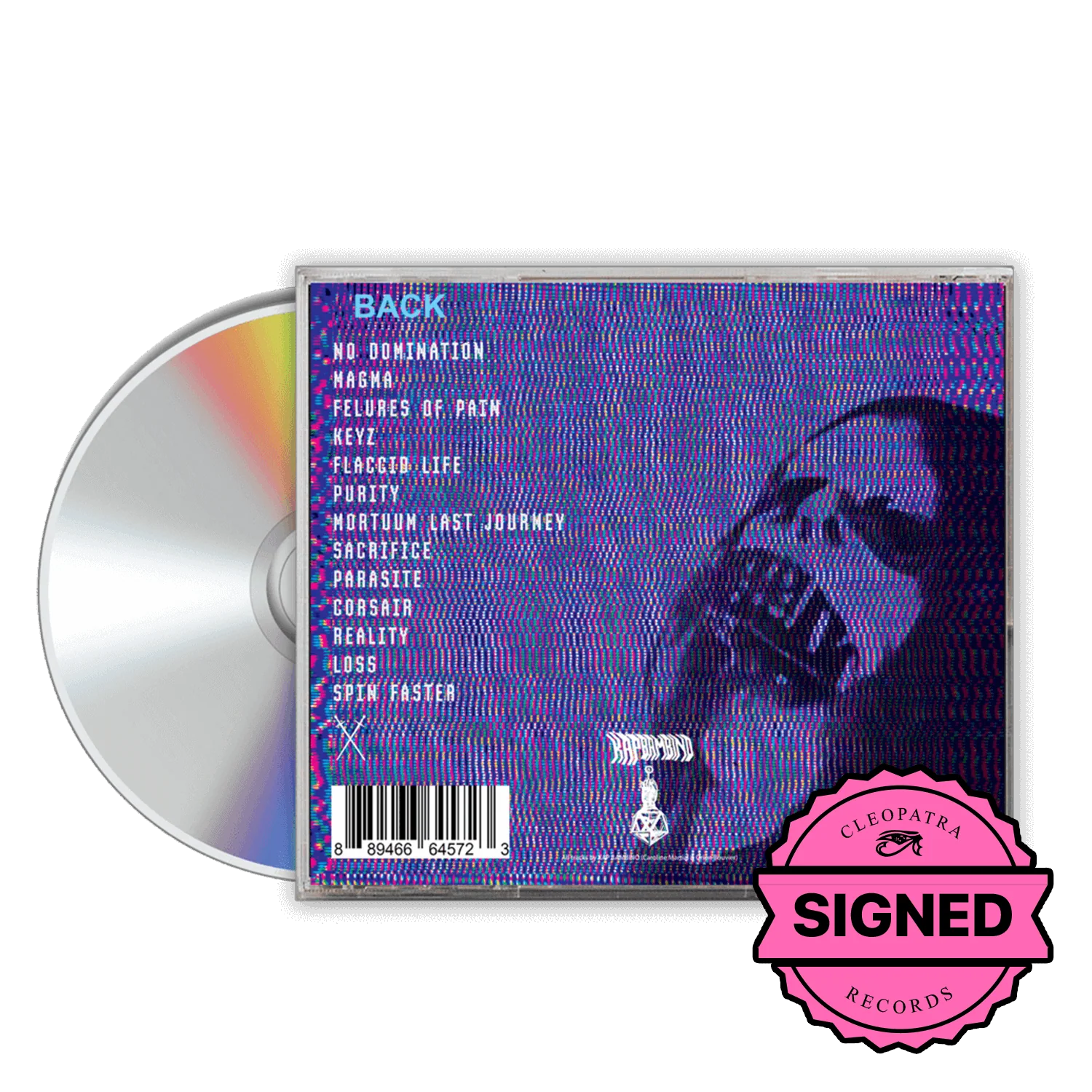 Kap Bambino - No Domination (CD - Signed by Orion Bouvier & Caroline Martial) - Image 2