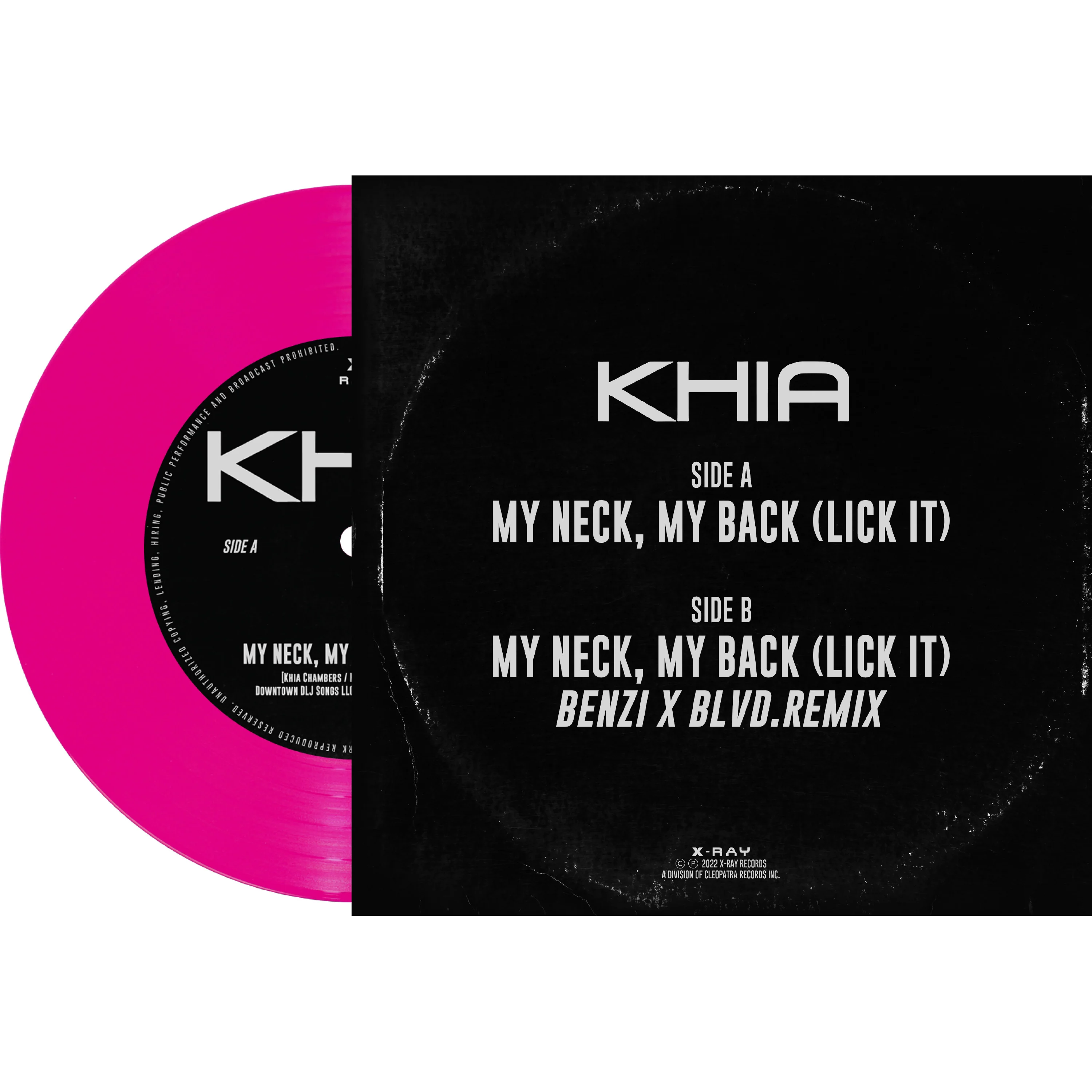 Khia - My Neck, My Back (Pink 7" Vinyl) - Image 2