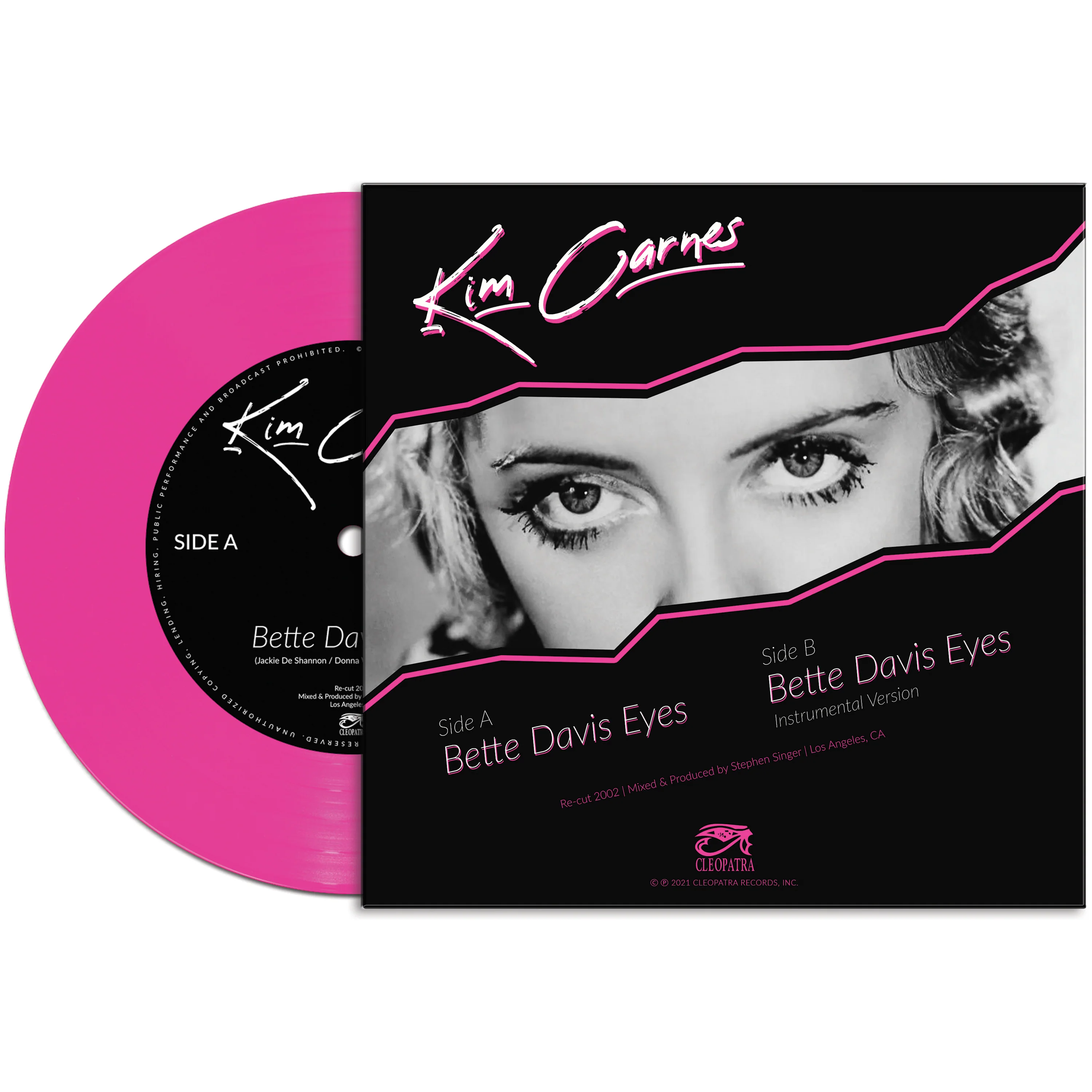 Kim Carnes - Bette Davis Eyes (Limited Edition 7" Pink Vinyl) - Image 2