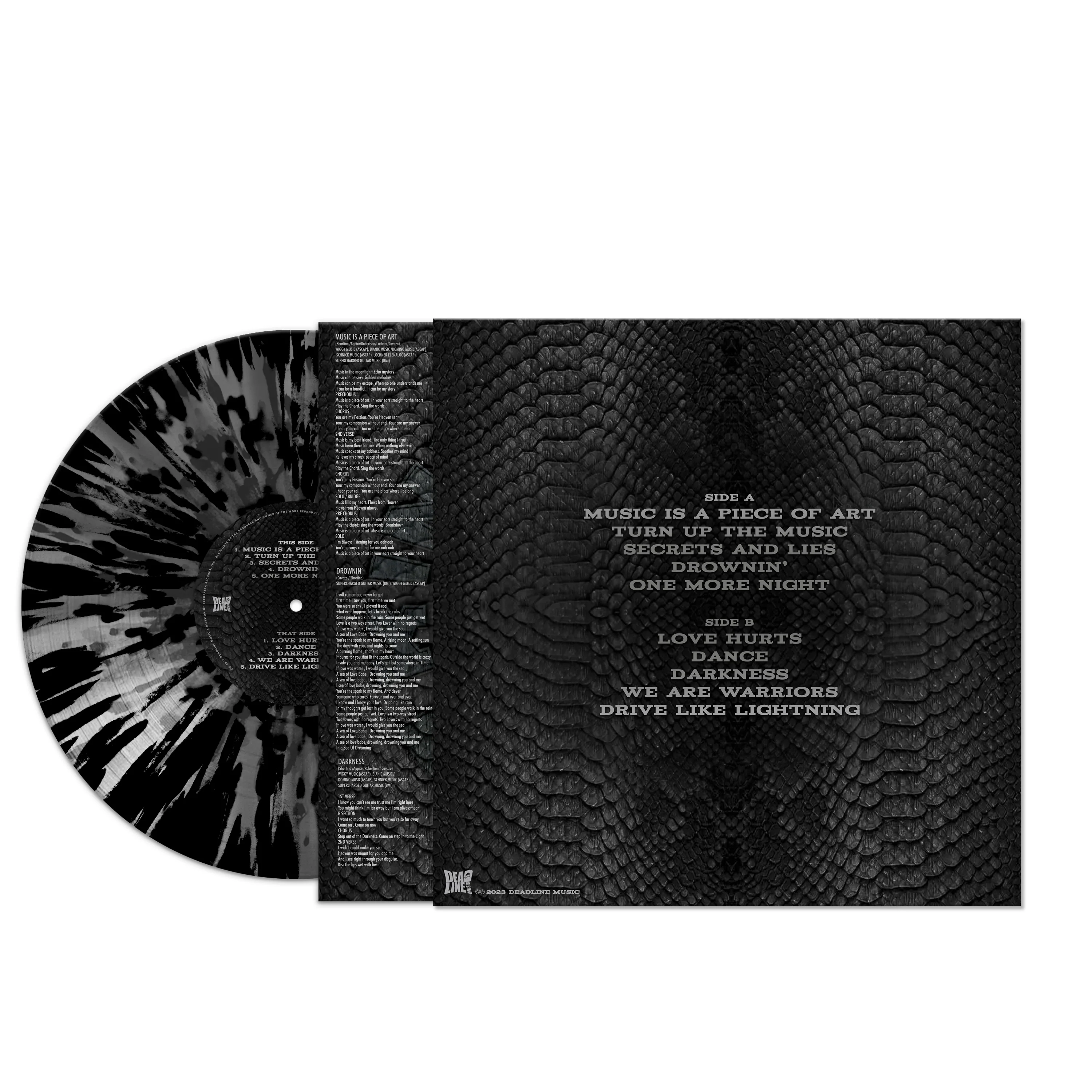 King Kobra - We Are Warriors (Silver-Black Splatter Vinyl) - Image 2