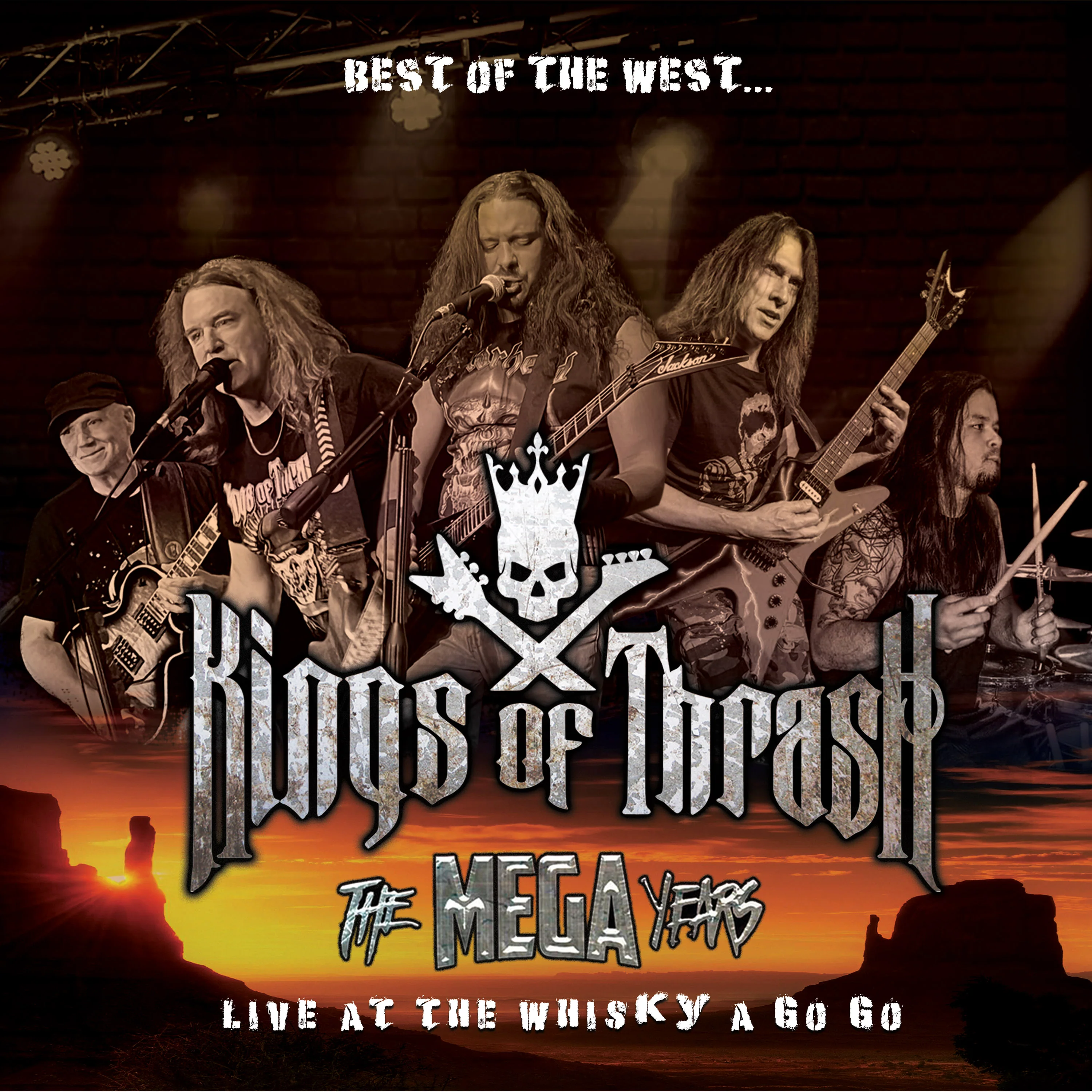 Kings of Thrash – Best Of The West – The Mega Years - Live At The Whisky A Go Go (Gold Double Vinyl) - Image 4