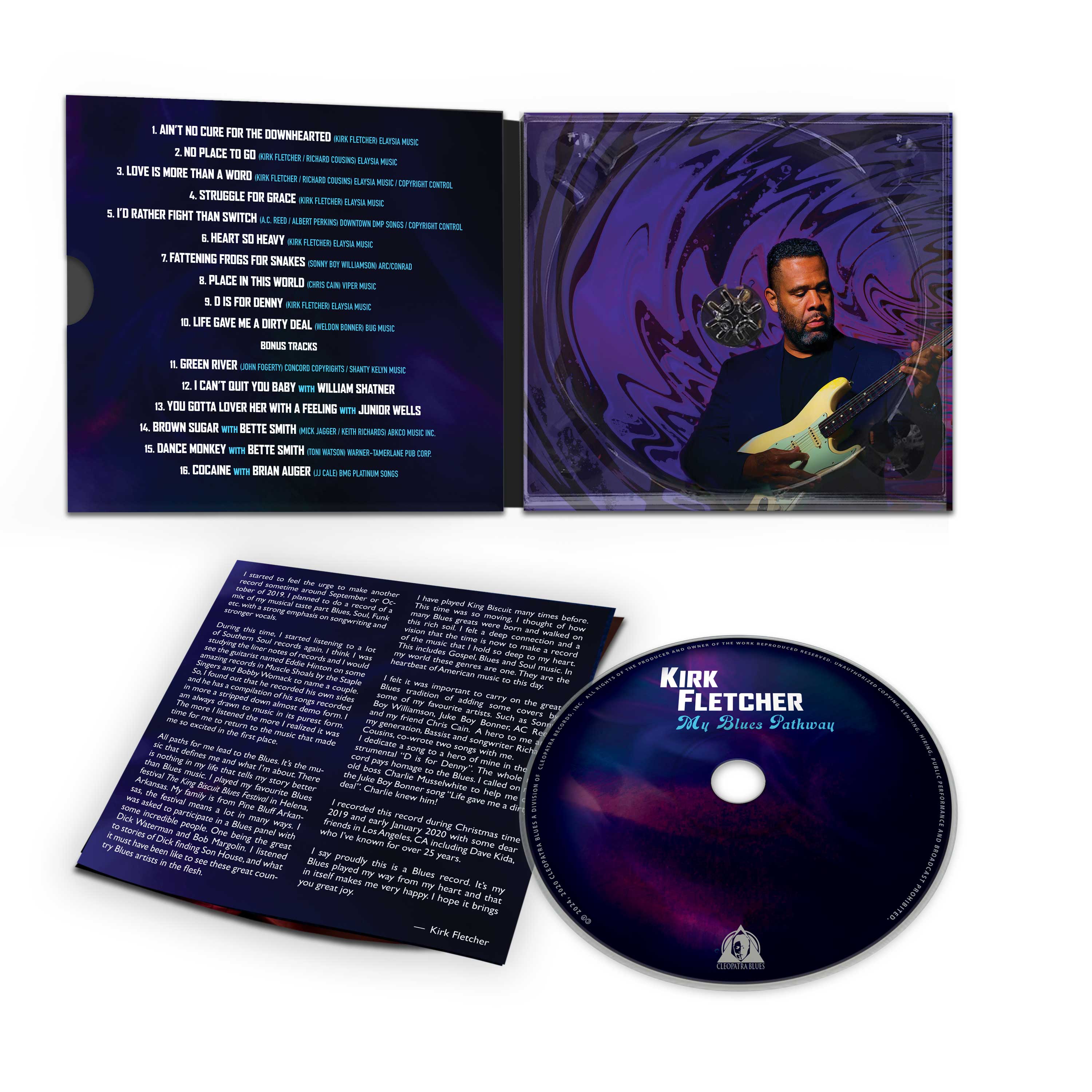 Kirk Fletcher - My Blues Pathway (Deluxe Edition CD) - Image 2