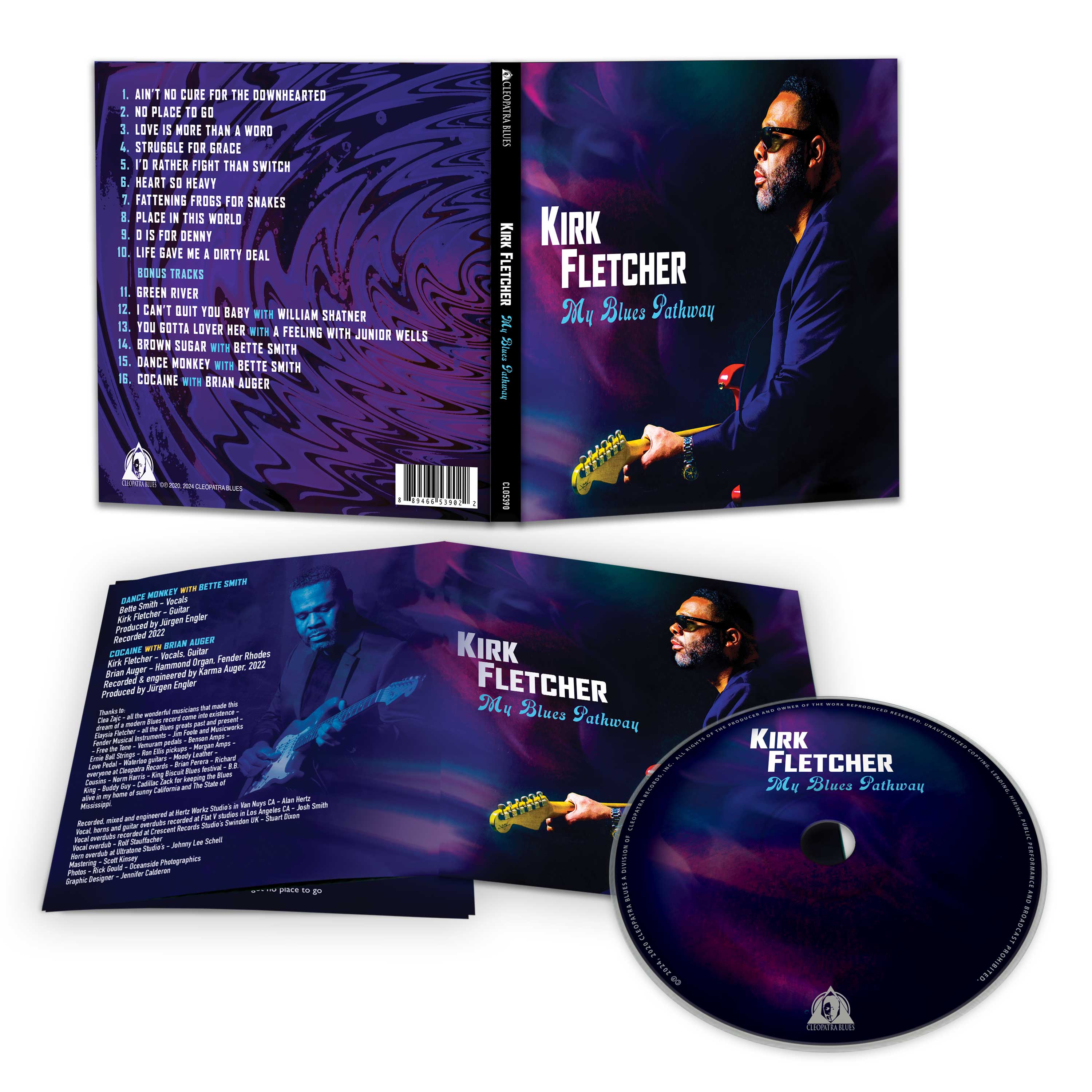 Kirk Fletcher - My Blues Pathway (Deluxe Edition CD) - Image 3