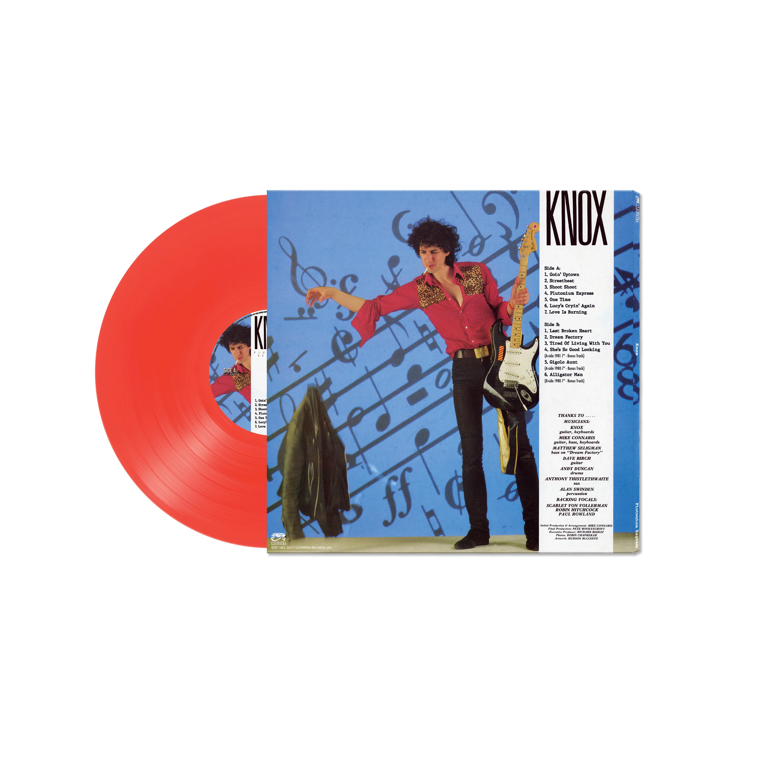 Knox - Plutonium Express (Red Vinyl) - Image 2