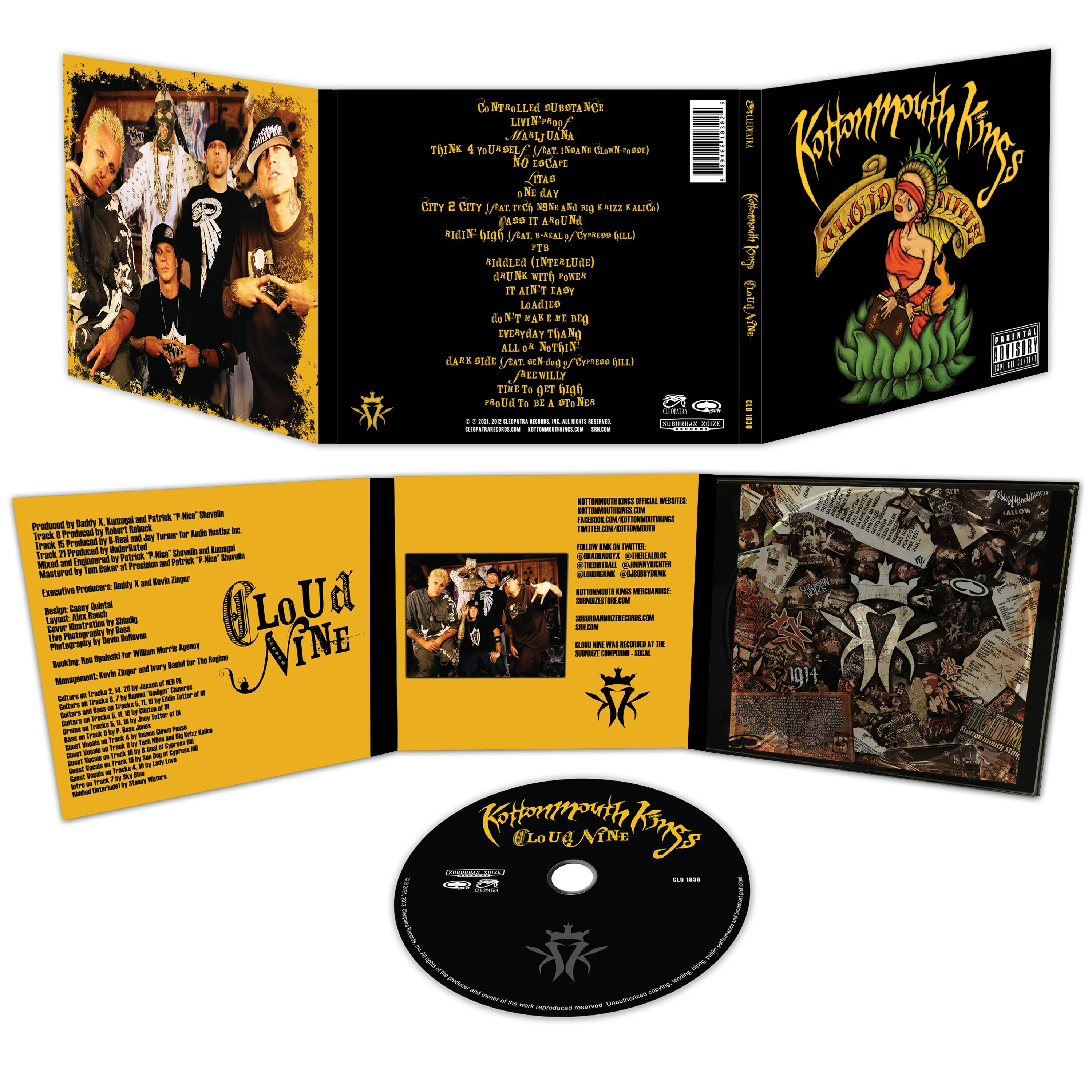 Kottonmouth Kings - Cloud Nine (CD) - Image 2