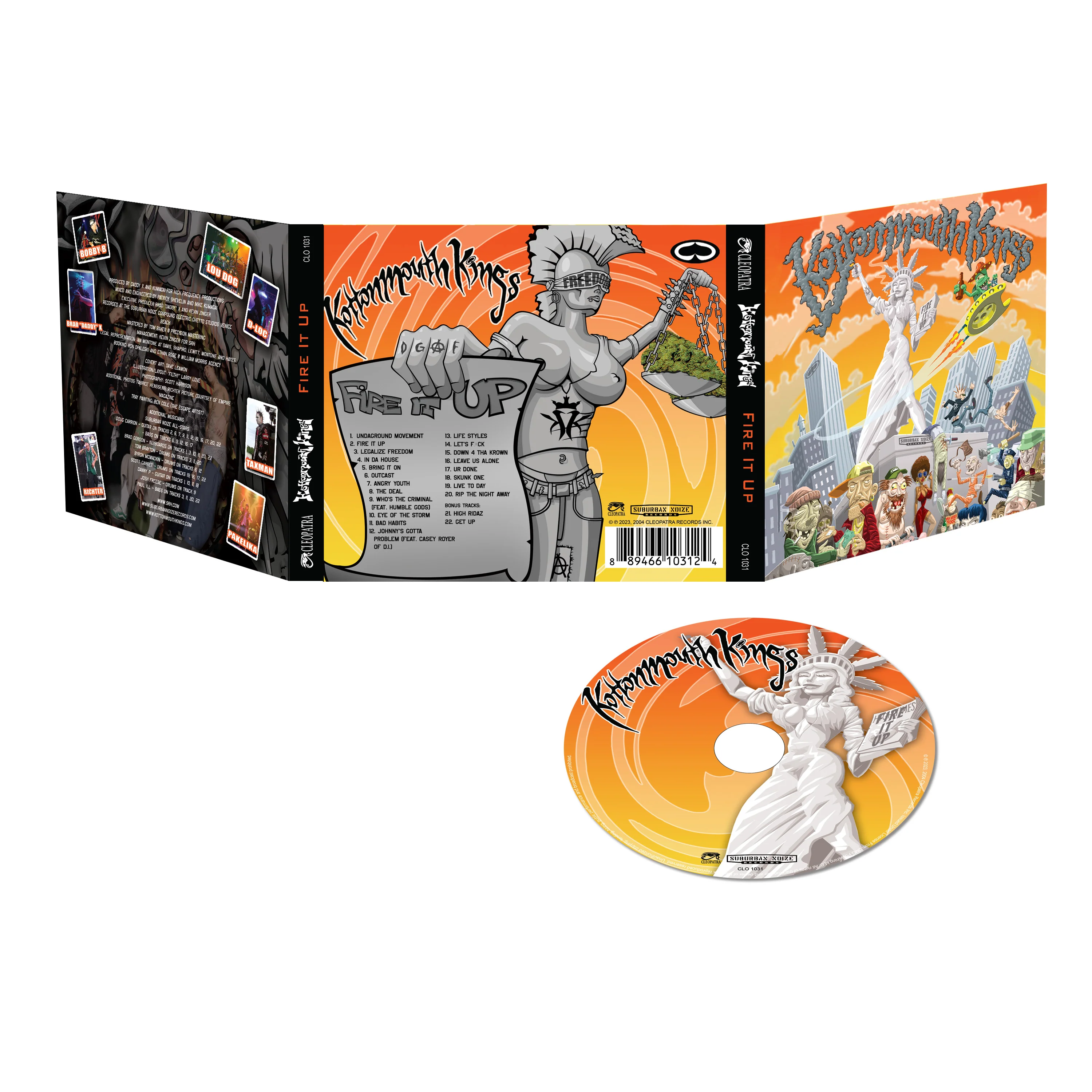 Kottonmouth Kings - Fire It Up (CD) - Image 2