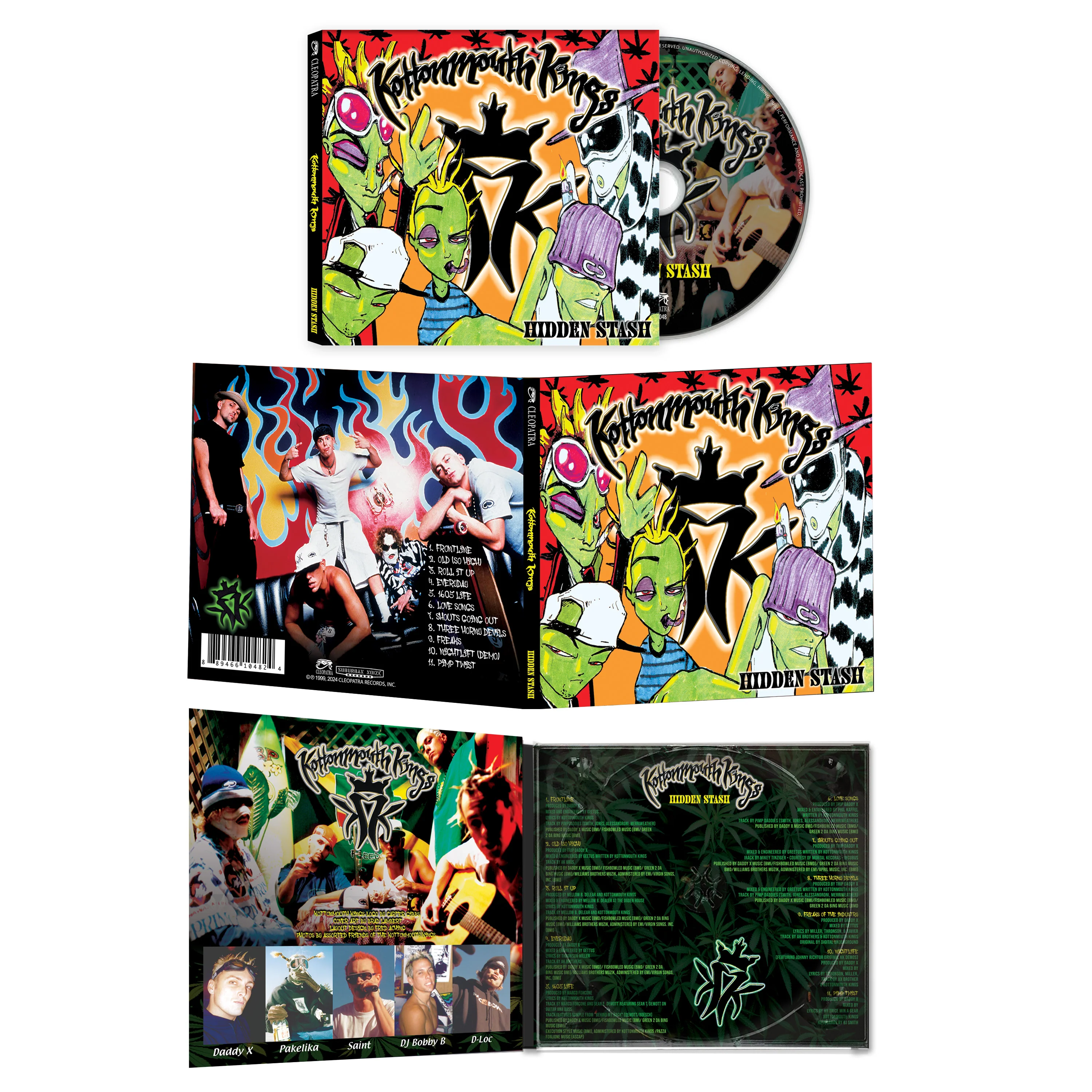 Kottonmouth Kings - Hidden Stash (CD Digipak) - Image 2