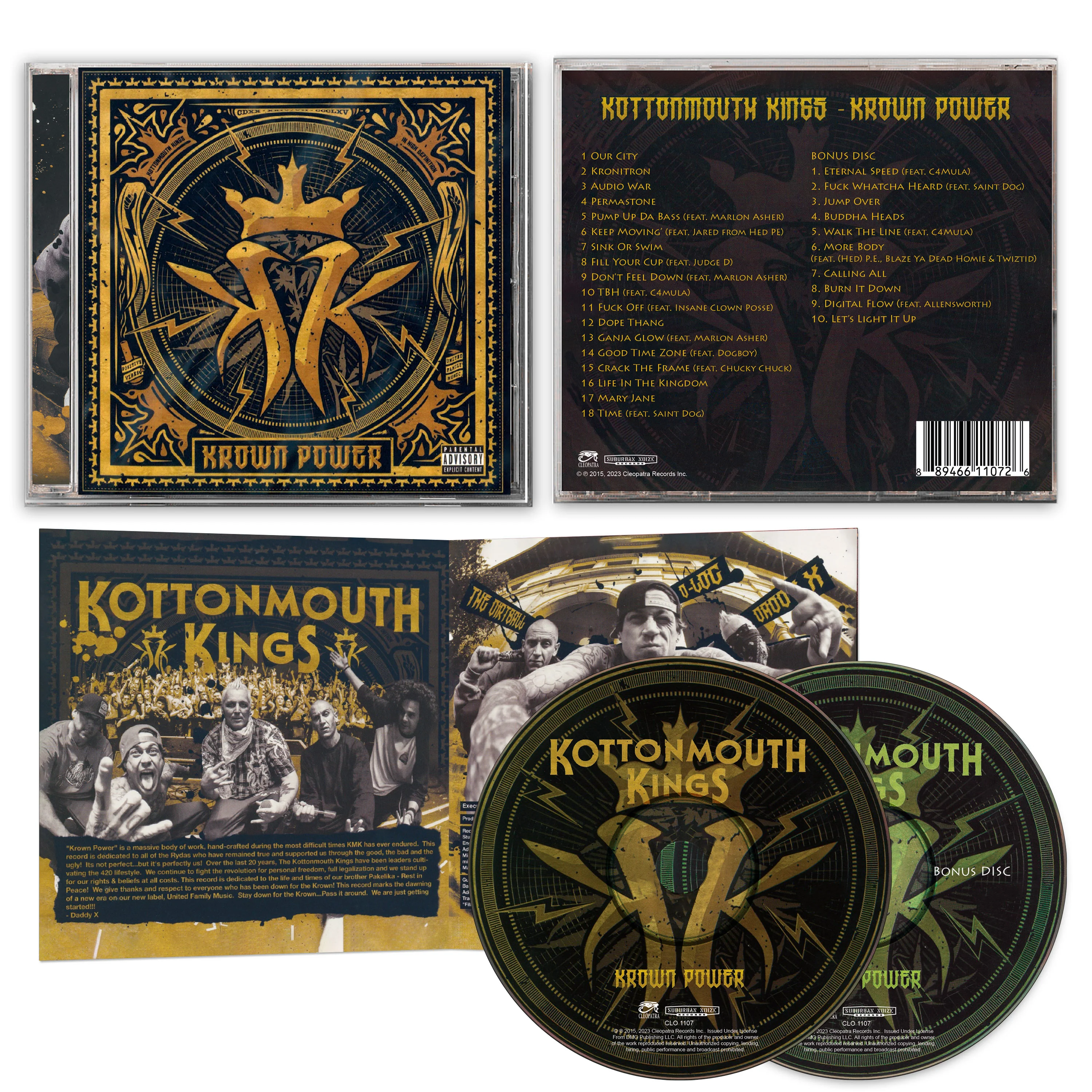 Kottonmouth Kings - Krown Power (2 CD Deluxe) - Image 2