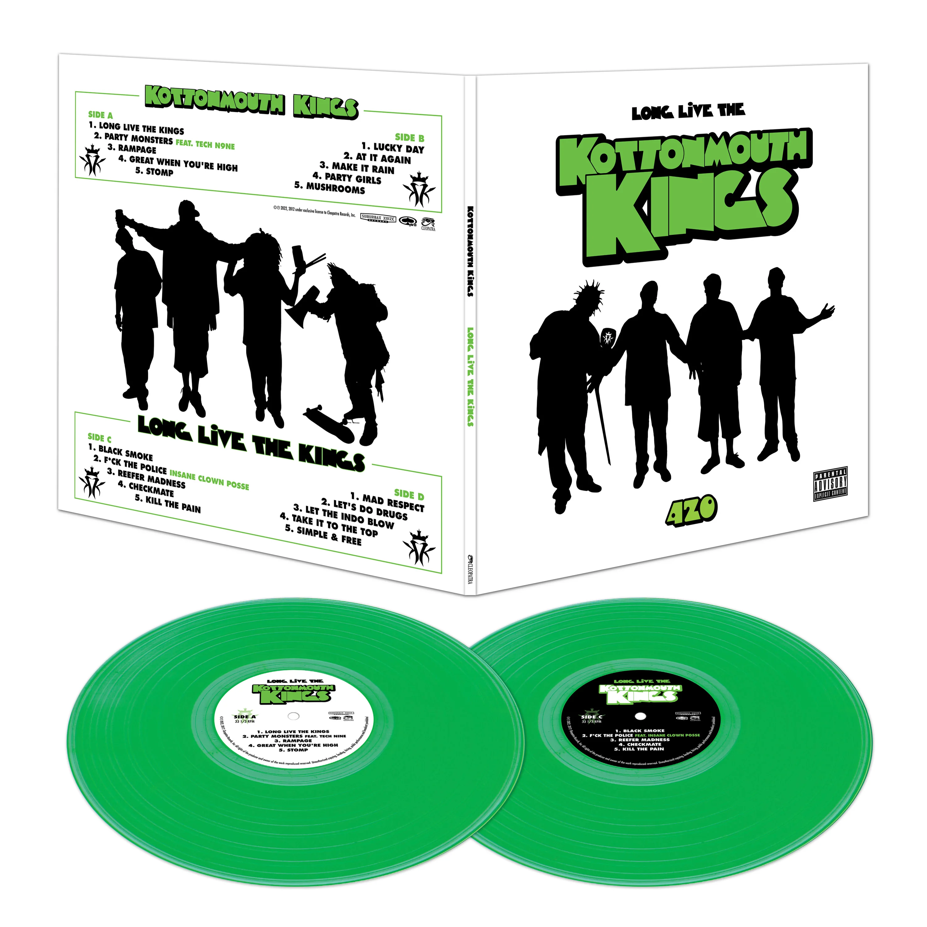 Kottonmouth Kings - Long Live the Kings (Limited Edition Green Double Vinyl) - Image 2