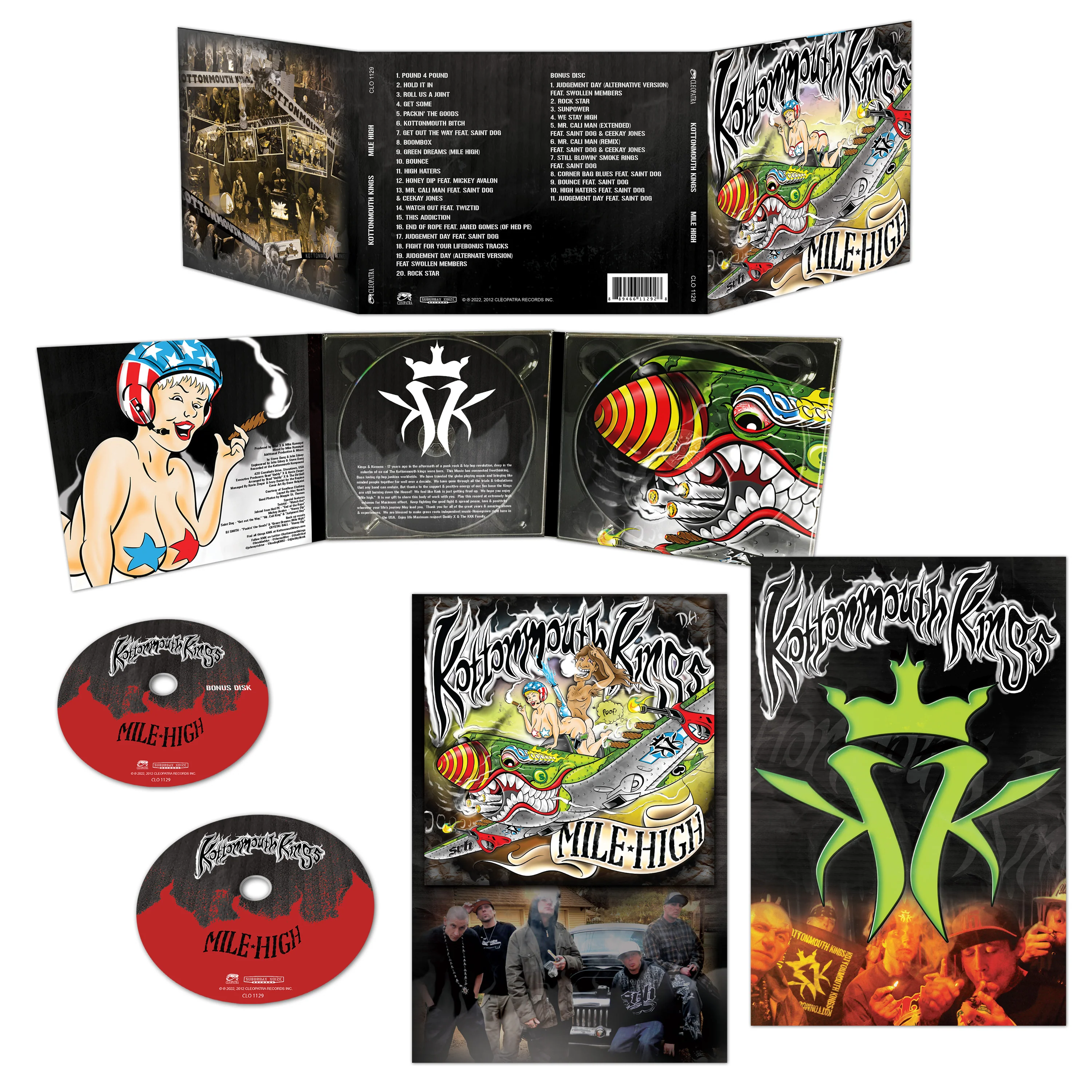 Kottonmouth Kings - Mile High - Deluxe Edition (2 CD Digipak) - Image 2