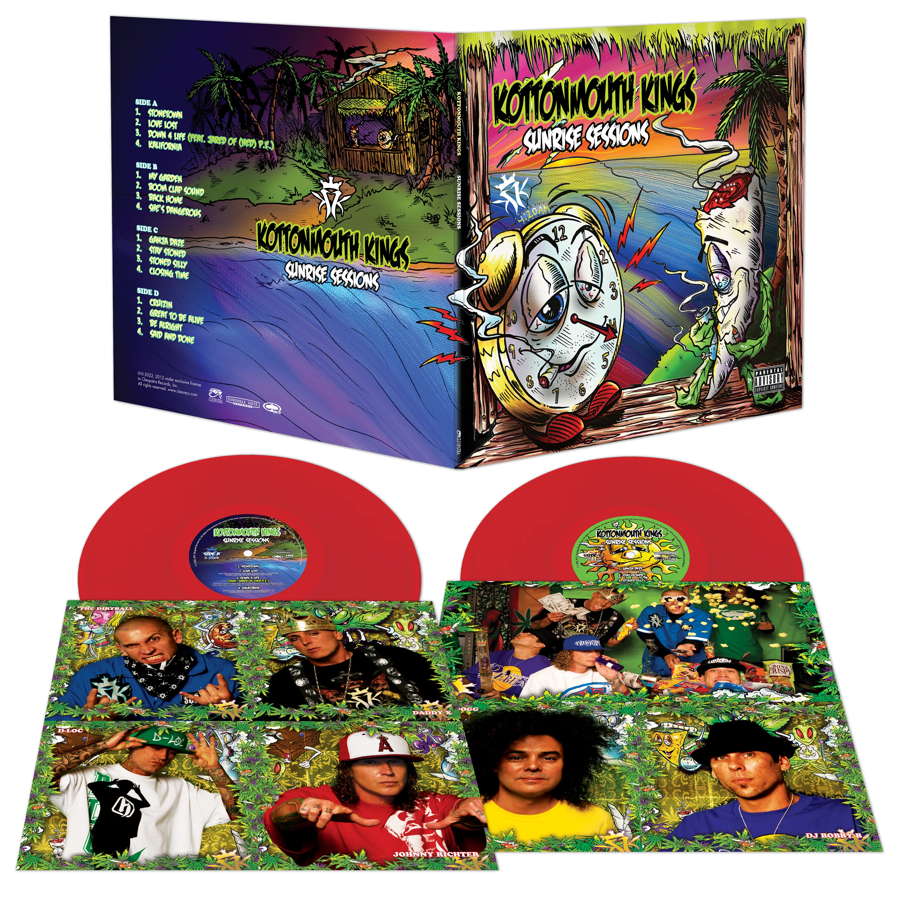 Kottonmouth Kings - Sunrise Sessions (Red Double Vinyl) - Image 2