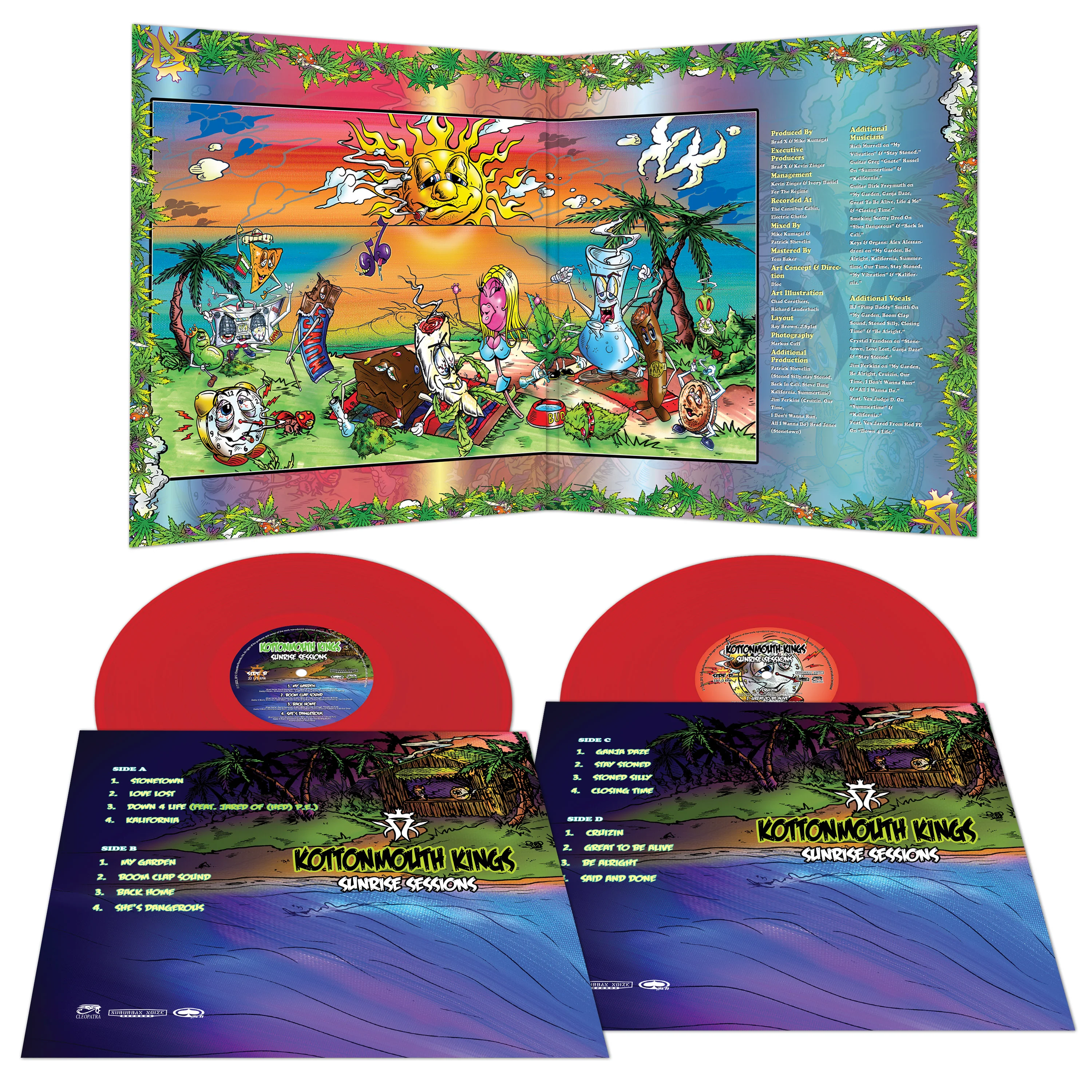 Kottonmouth Kings - Sunrise Sessions (Red Double Vinyl) - Image 3