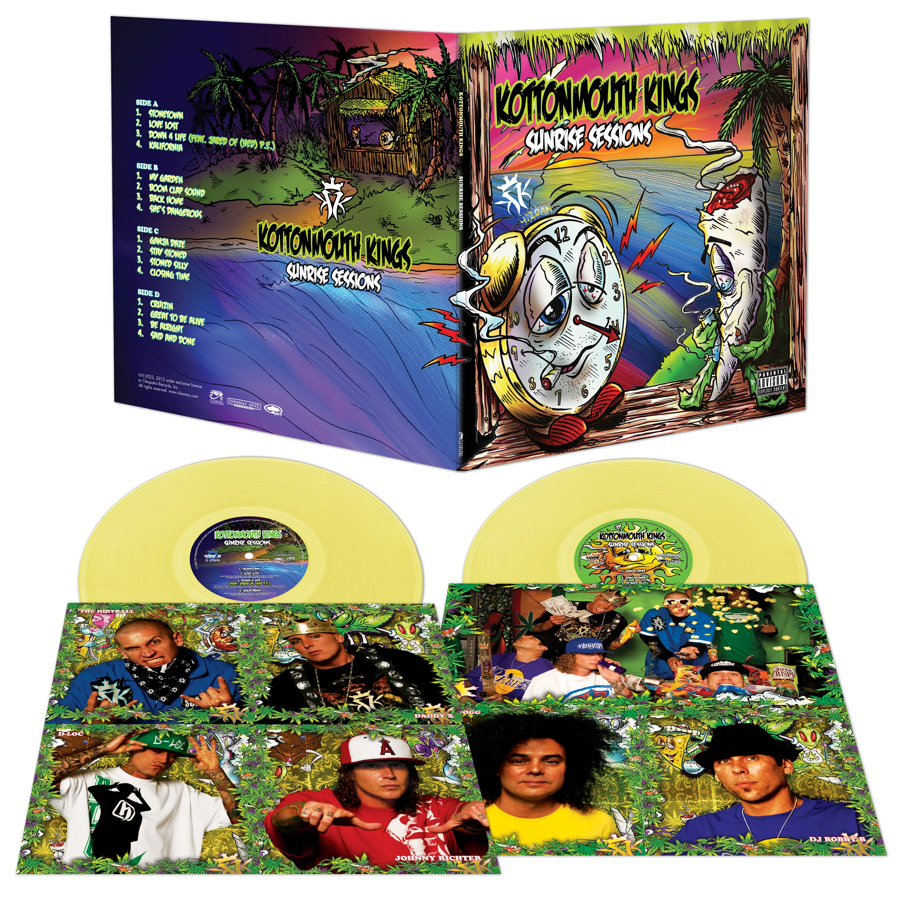 Kottonmouth Kings - Sunrise Sessions (Yellow Vinyl) - Image 3