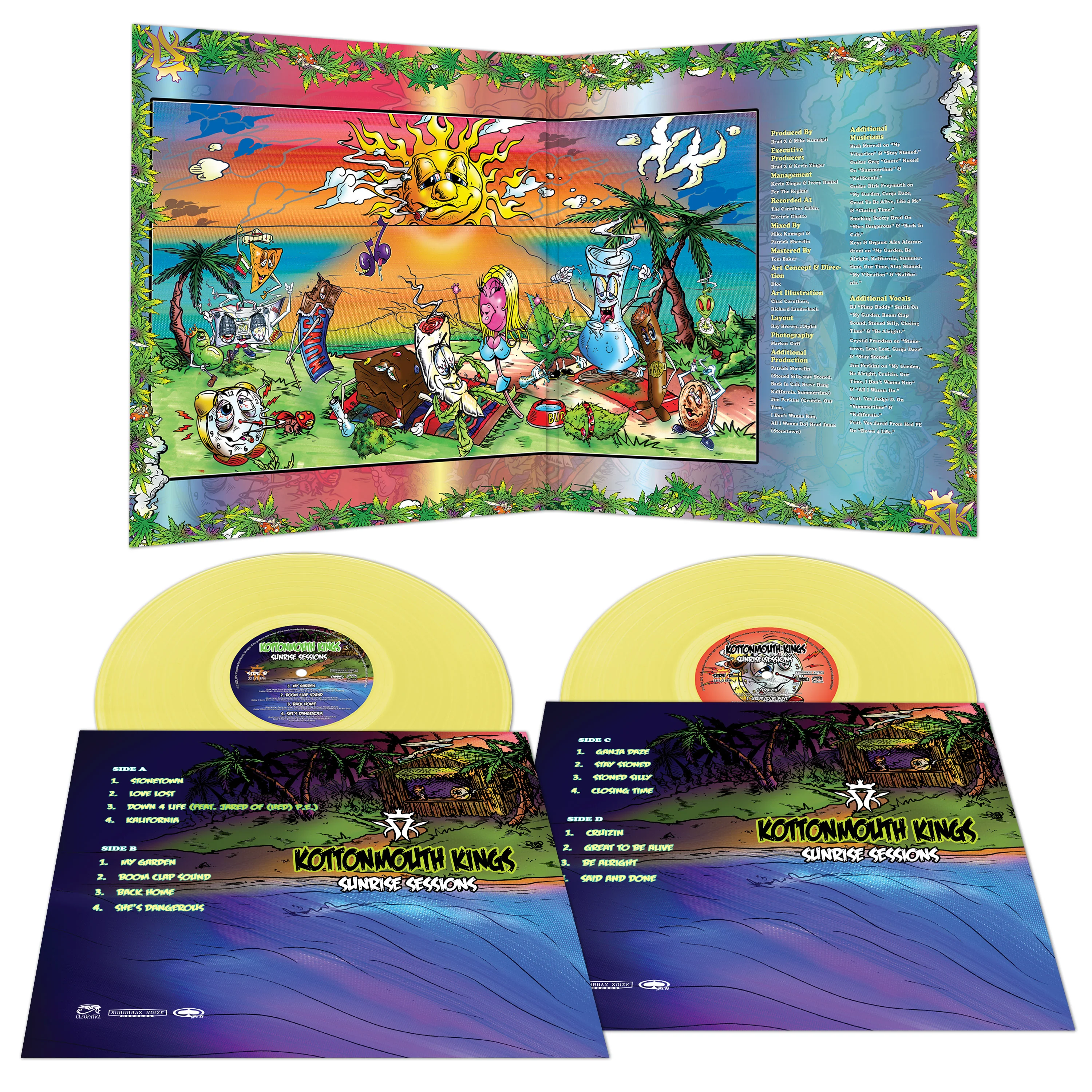 Kottonmouth Kings - Sunrise Sessions (Yellow Vinyl) - Image 4