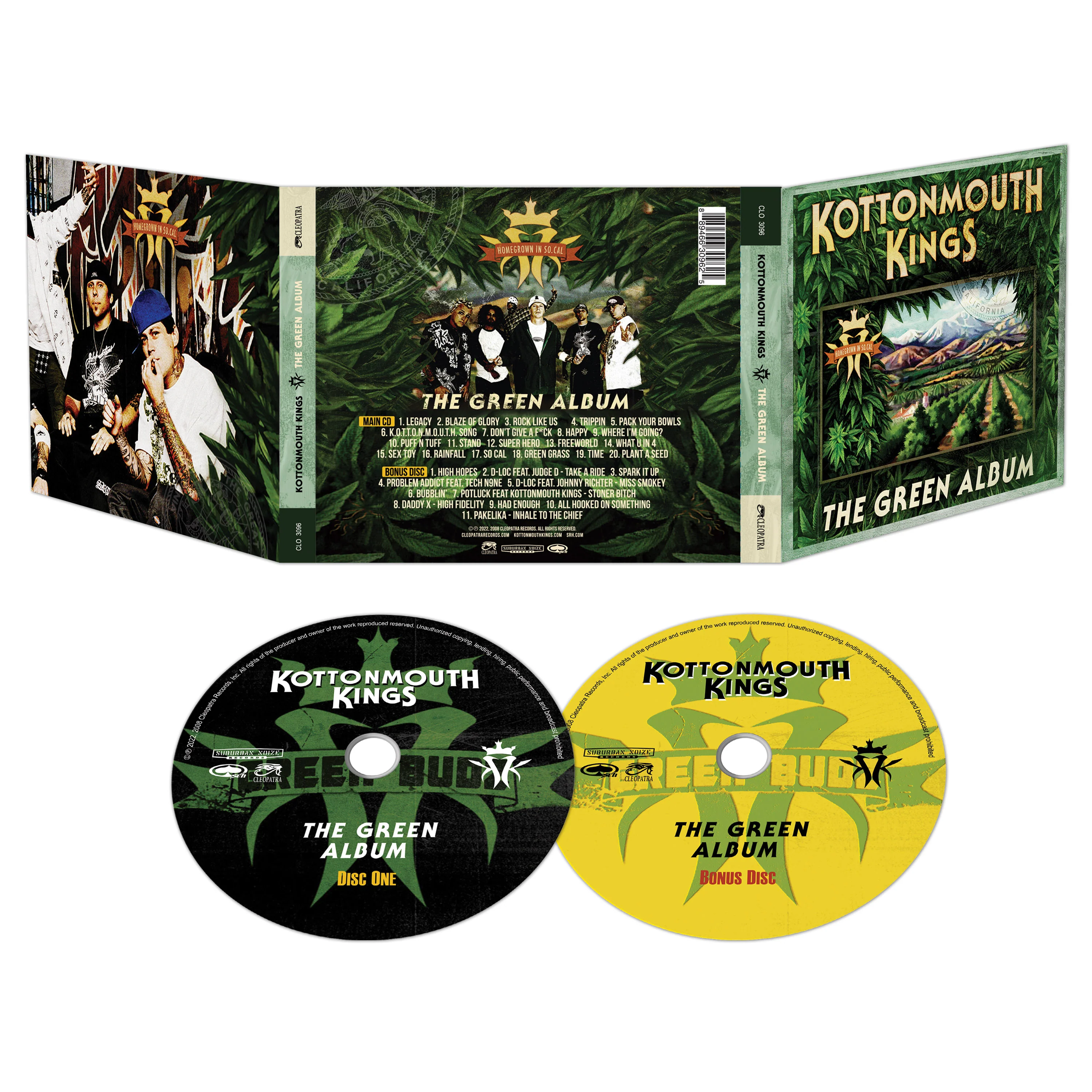 Kottonmouth Kings - The Green Album (2 CD Digipak) - Image 2
