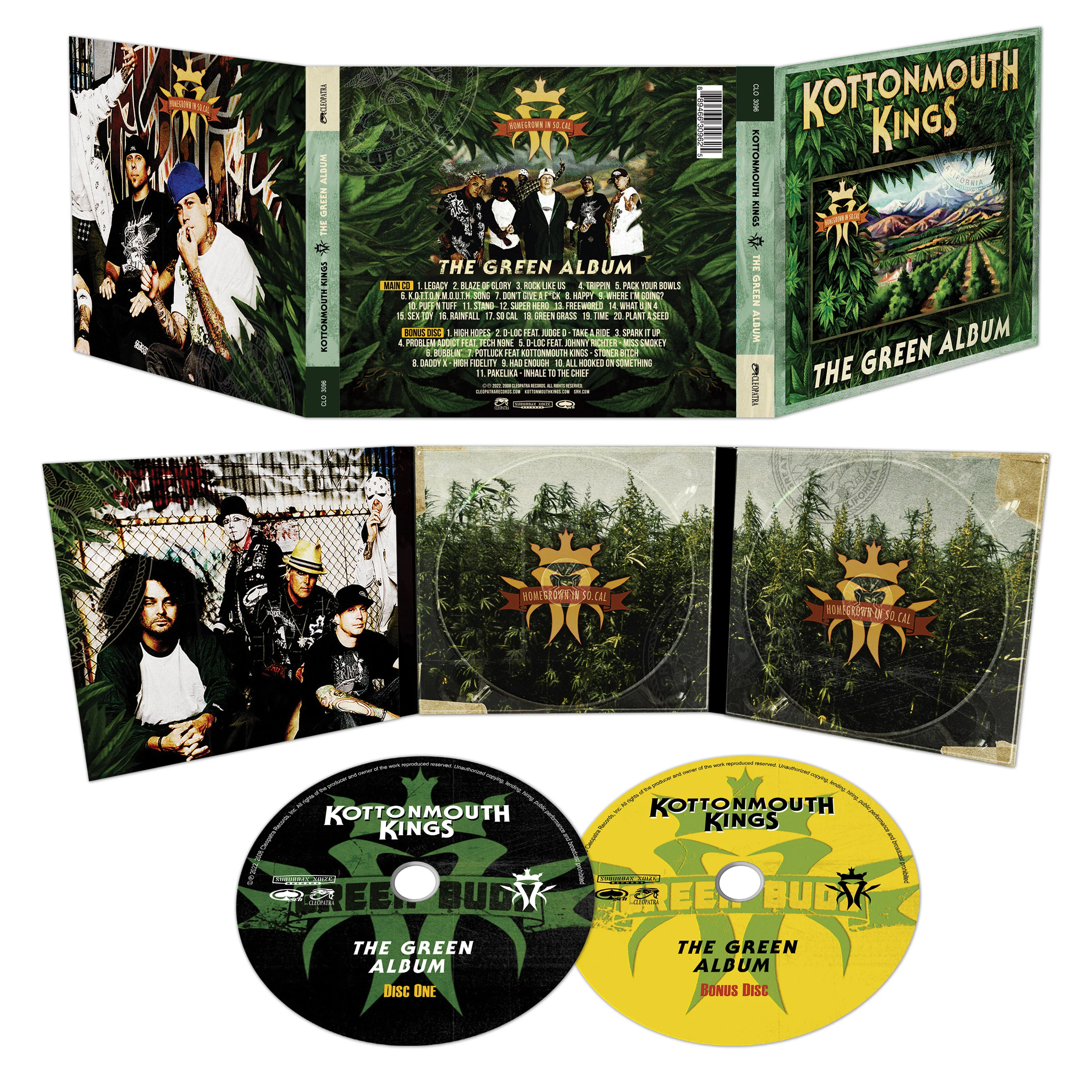 Kottonmouth Kings - The Green Album (2 CD Digipak) - Image 3