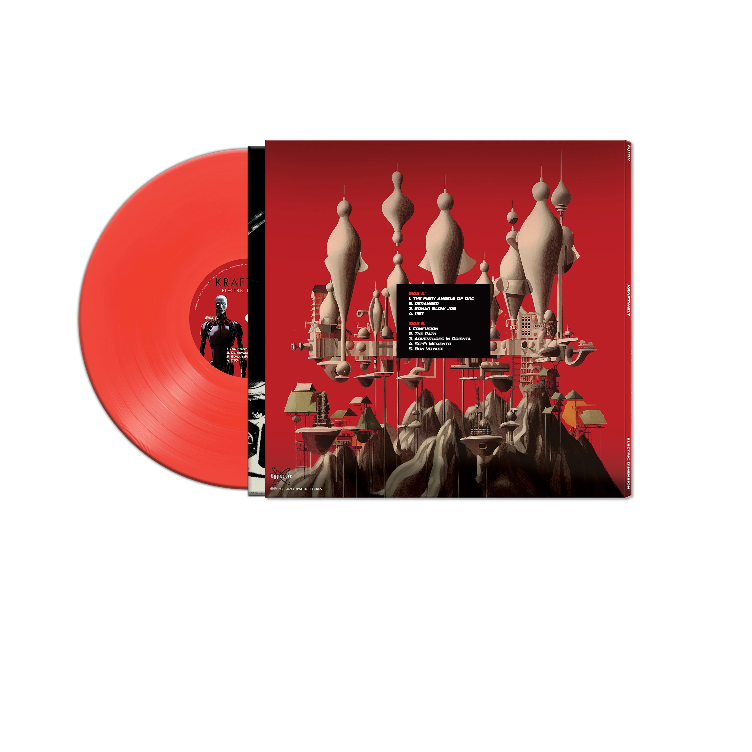 Kraftwelt - Electric Dimension (Red Vinyl) - Image 2