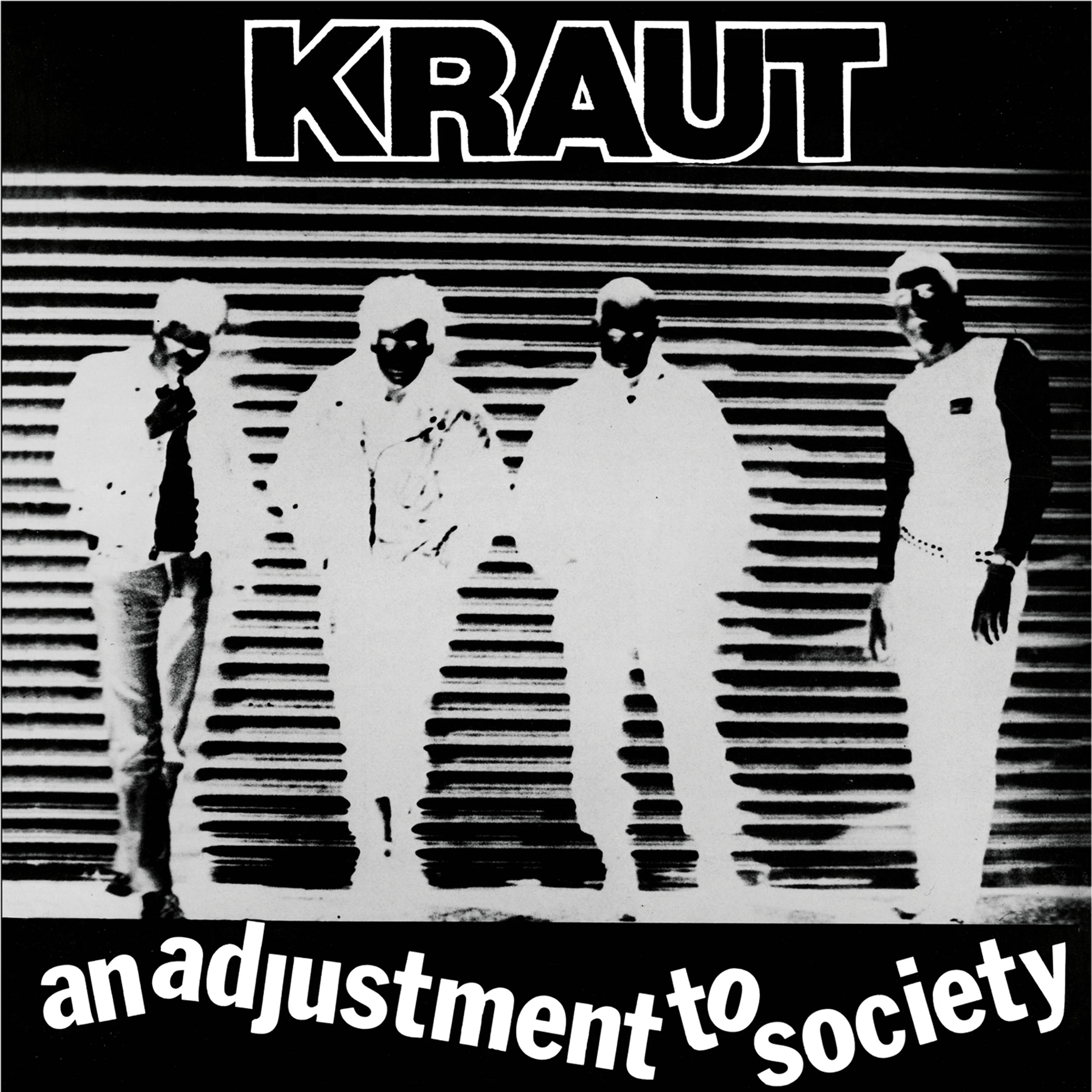 Kraut - An Adjustment To Society (Black-White Splatter Vinyl) - Image 4