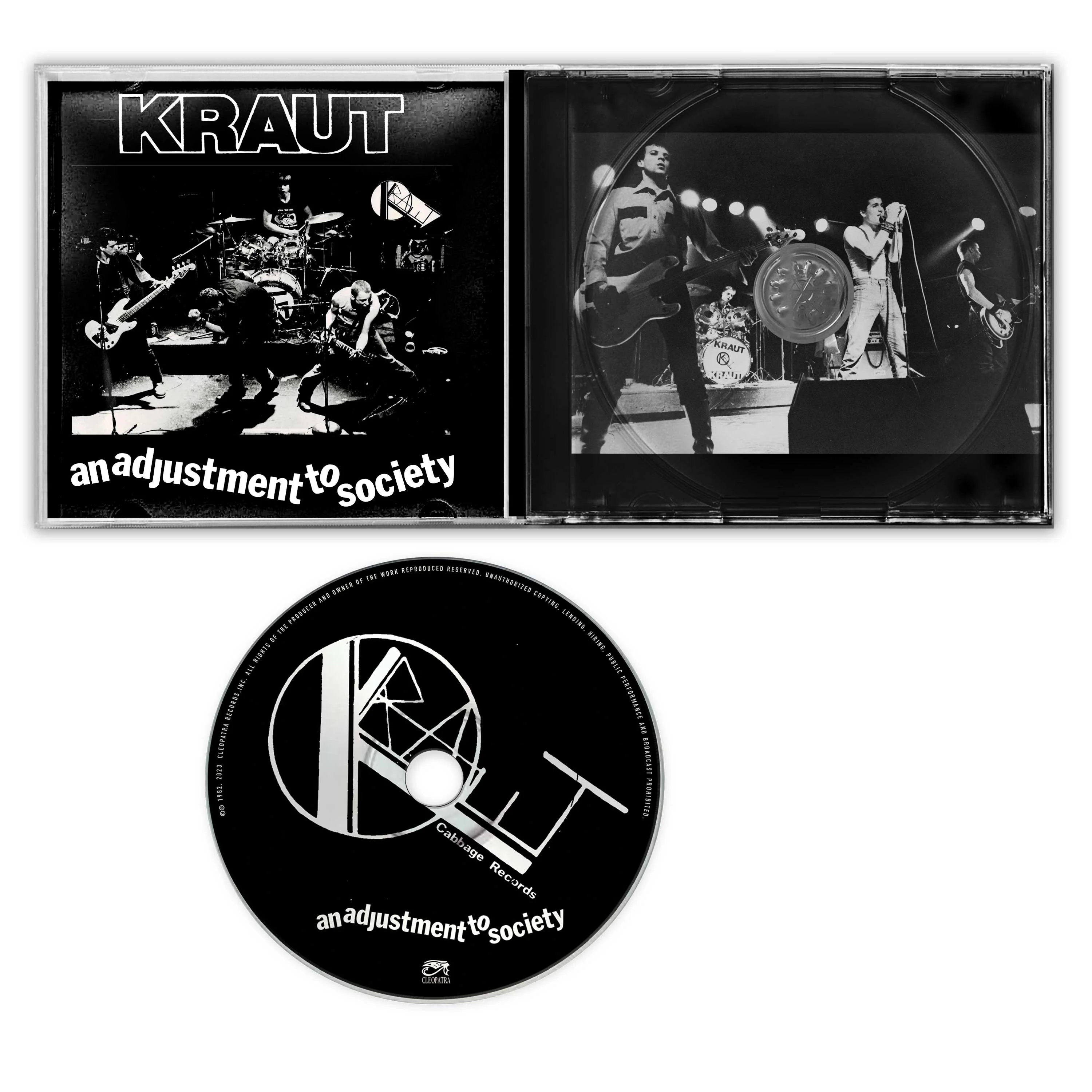 Kraut - An Adjustment To Society (CD) - Image 3