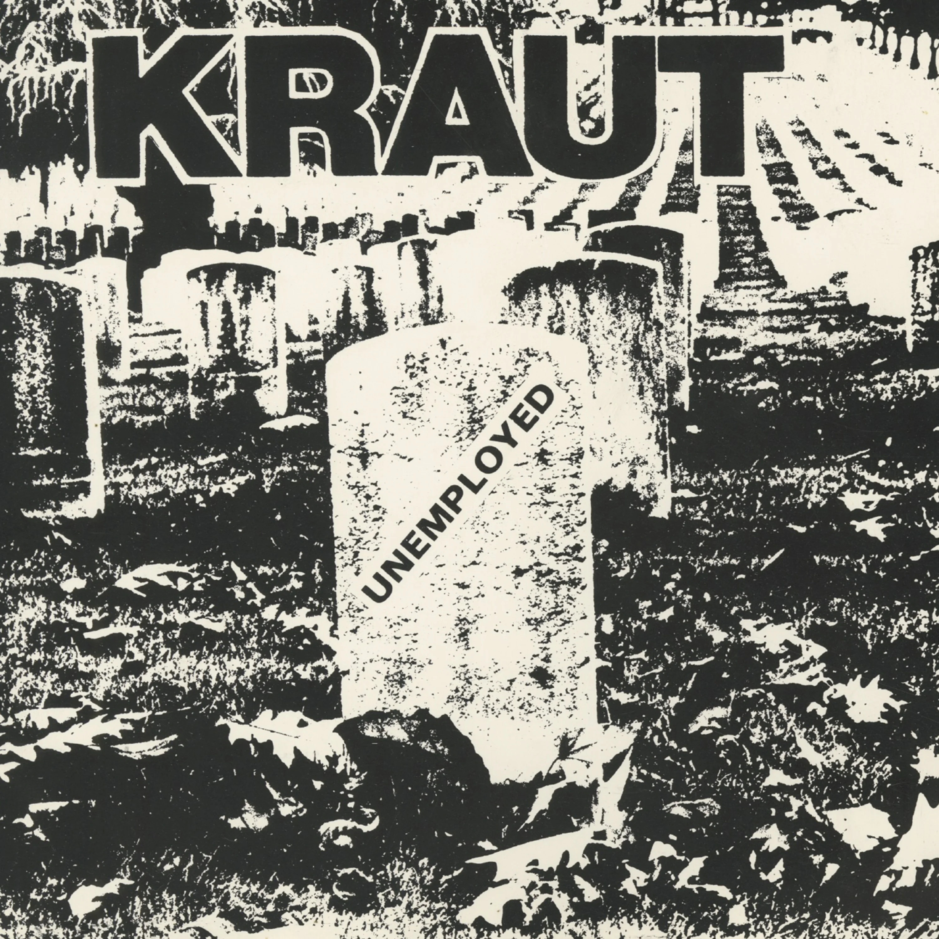 Kraut - Unemployed (Limited Edition Blue 7" Vinyl) - Image 3