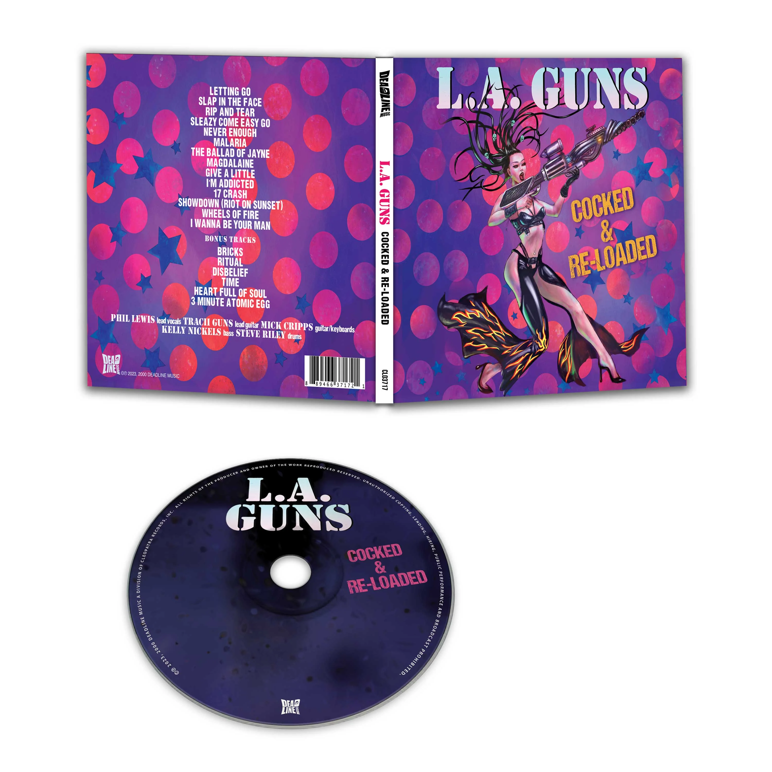 L.A. Guns - Cocked & Re-Loaded (CD) - Image 2