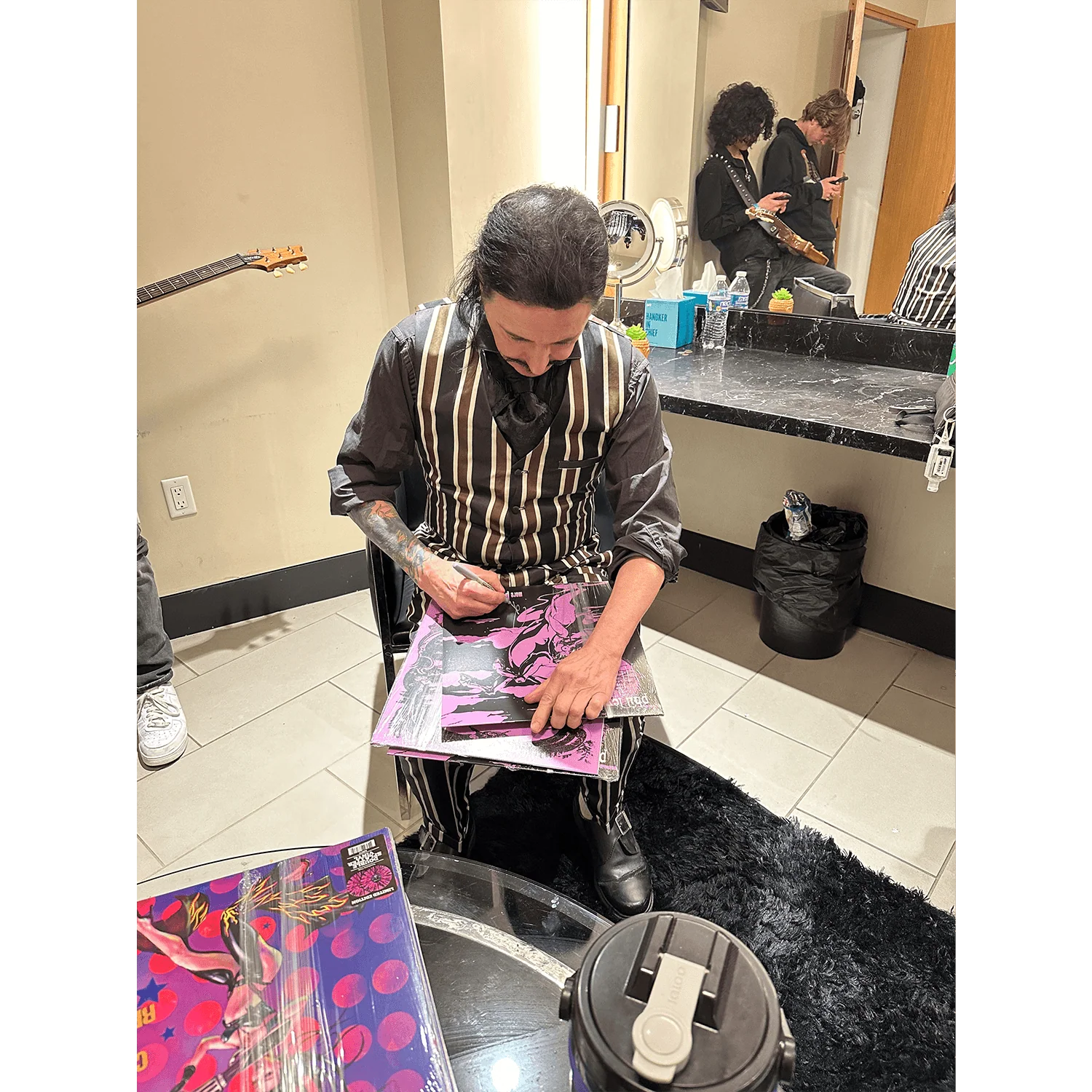 Phil Lewis - More Purple Than Black (Purple Vinyl - Signed by Phil Lewis) - Image 2