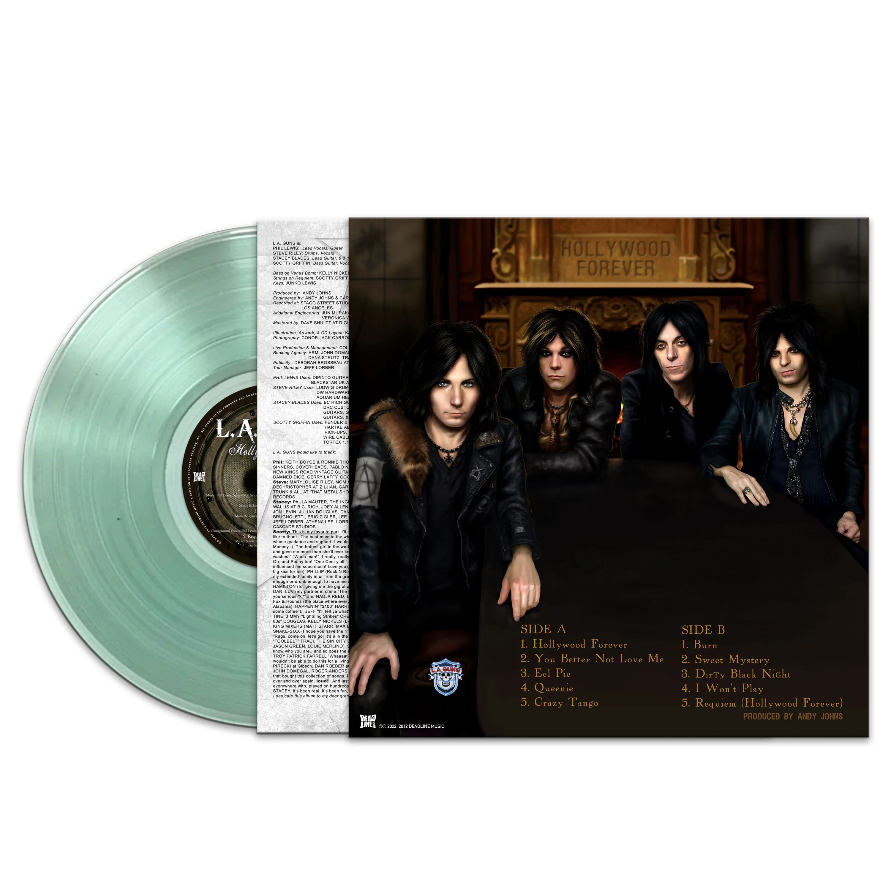 L.A. Guns - Hollywood Forever (Coke Bottle Green Vinyl) - Image 2
