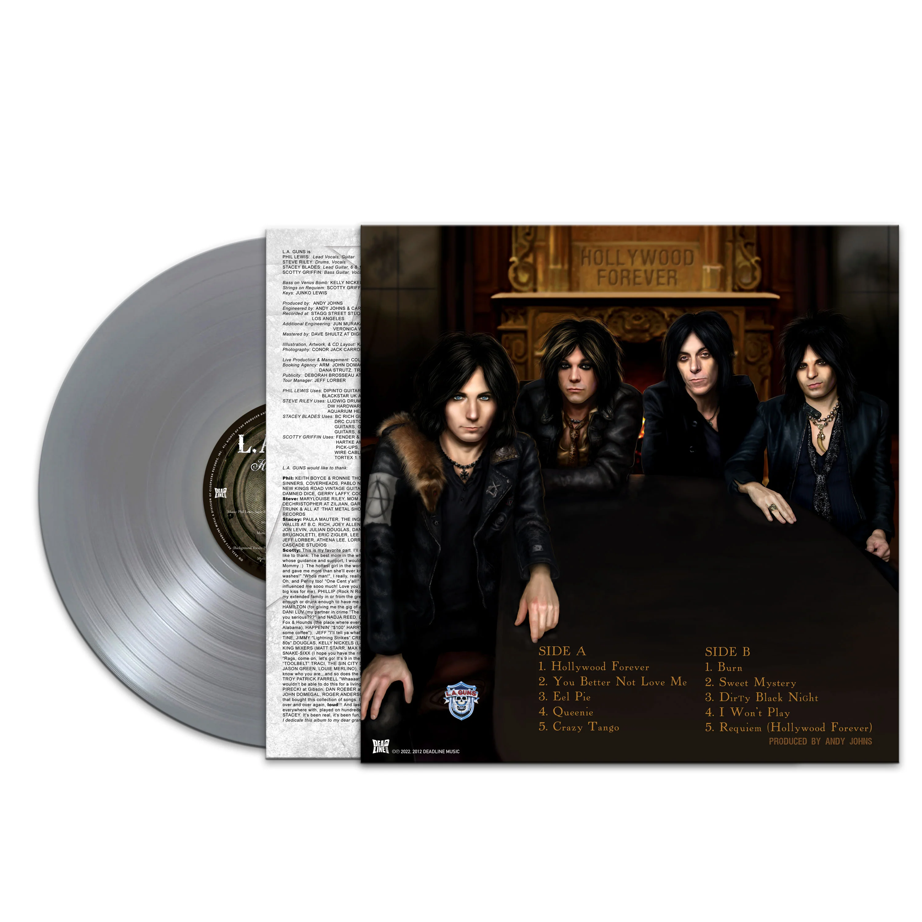 L.A. Guns - Hollywood Forever (Silver Vinyl) - Image 2