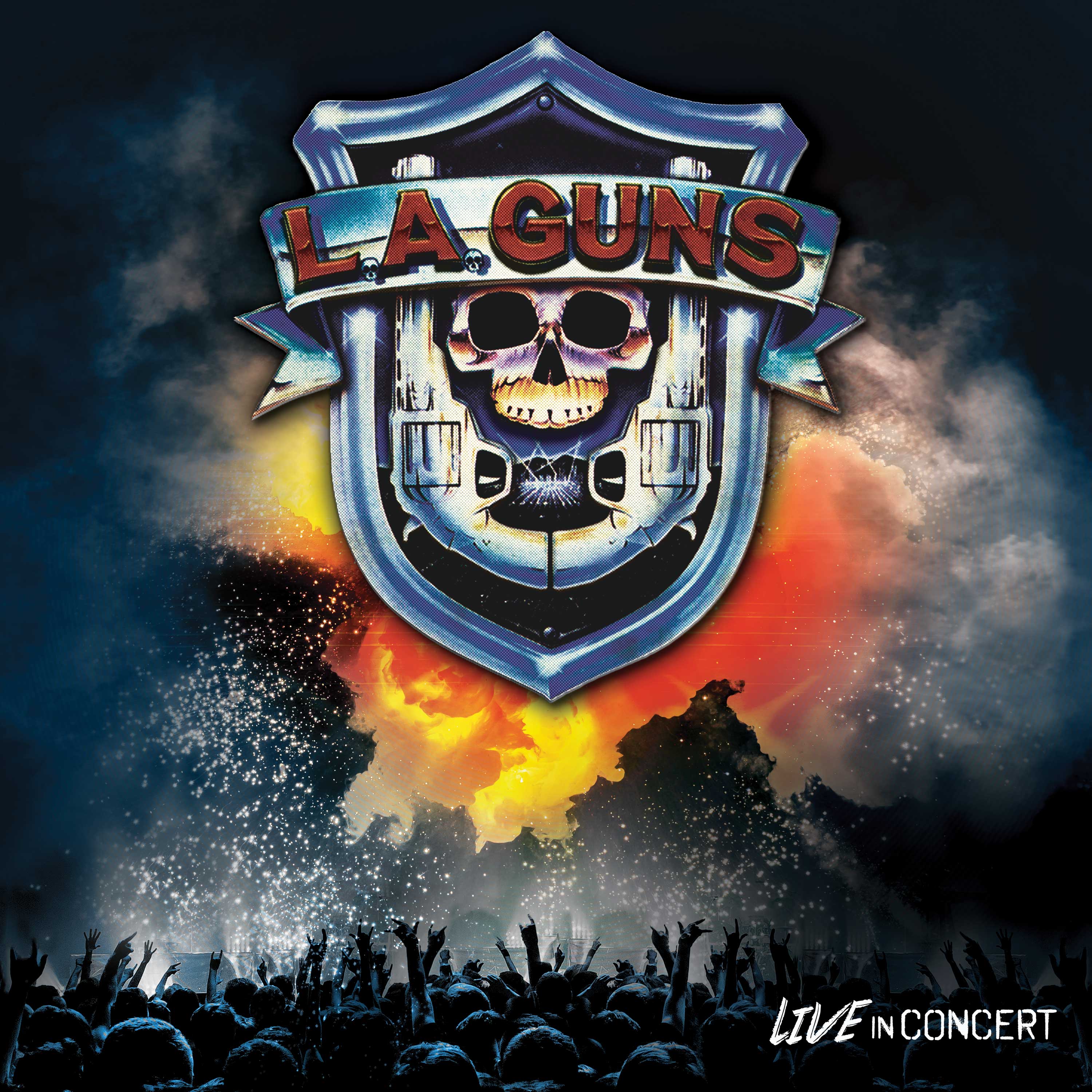 L.A. Guns - Live In Concert (Blue Vinyl) - Image 3