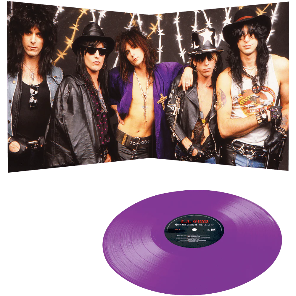 L.A. Guns - Riot On Sunset - The Best Of (Limited Edition Green Colored Vinyl) - Image 3