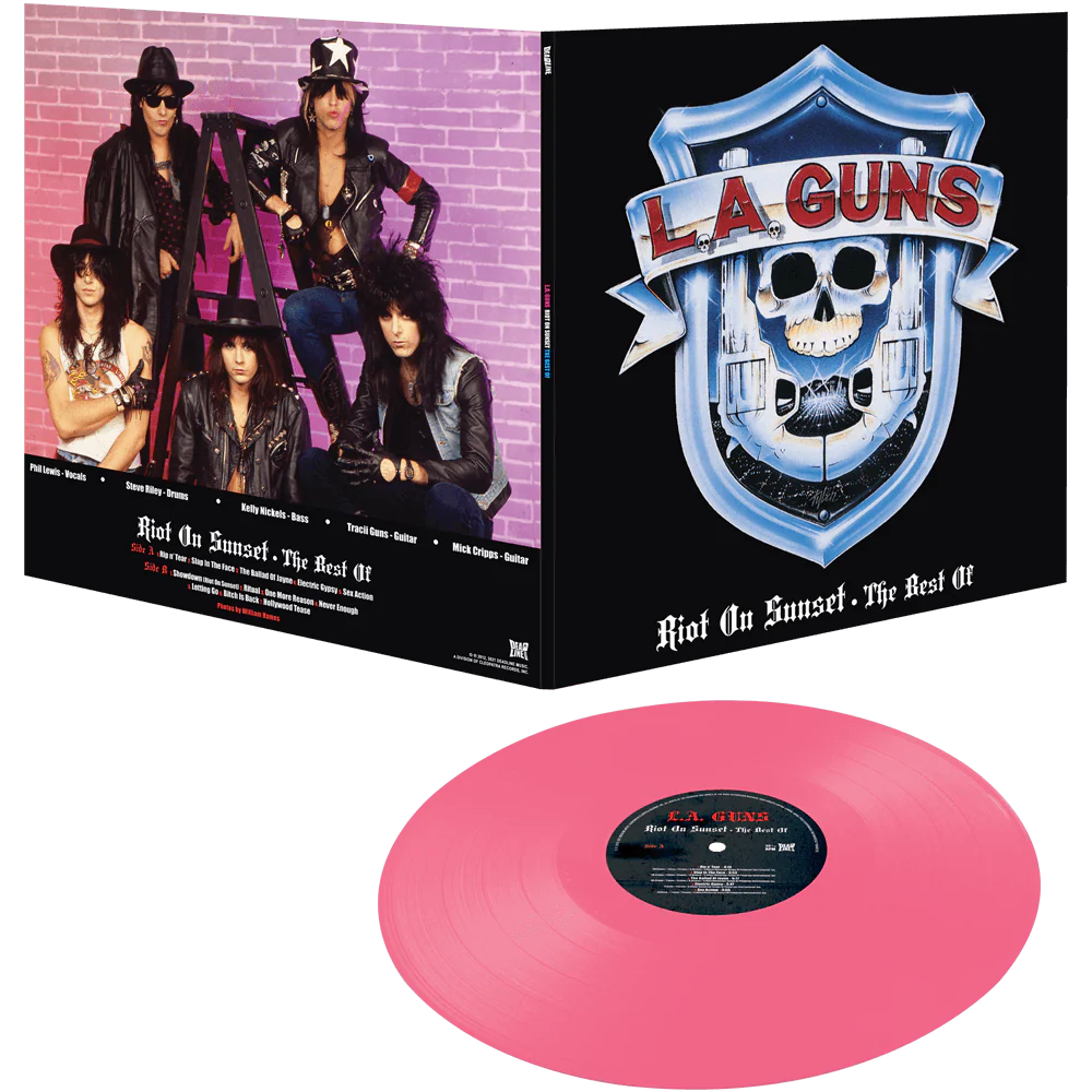 L.A. Guns - Riot On Sunset - The Best Of (Limited Edition Green Colored Vinyl) - Image 5