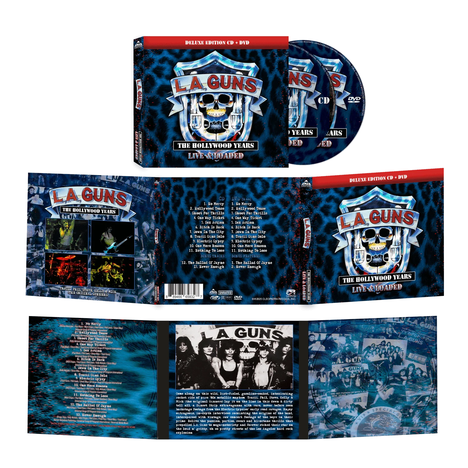 L.A. Guns - The Hollywood Years - Live & Loaded (CD + DVD) - Image 2