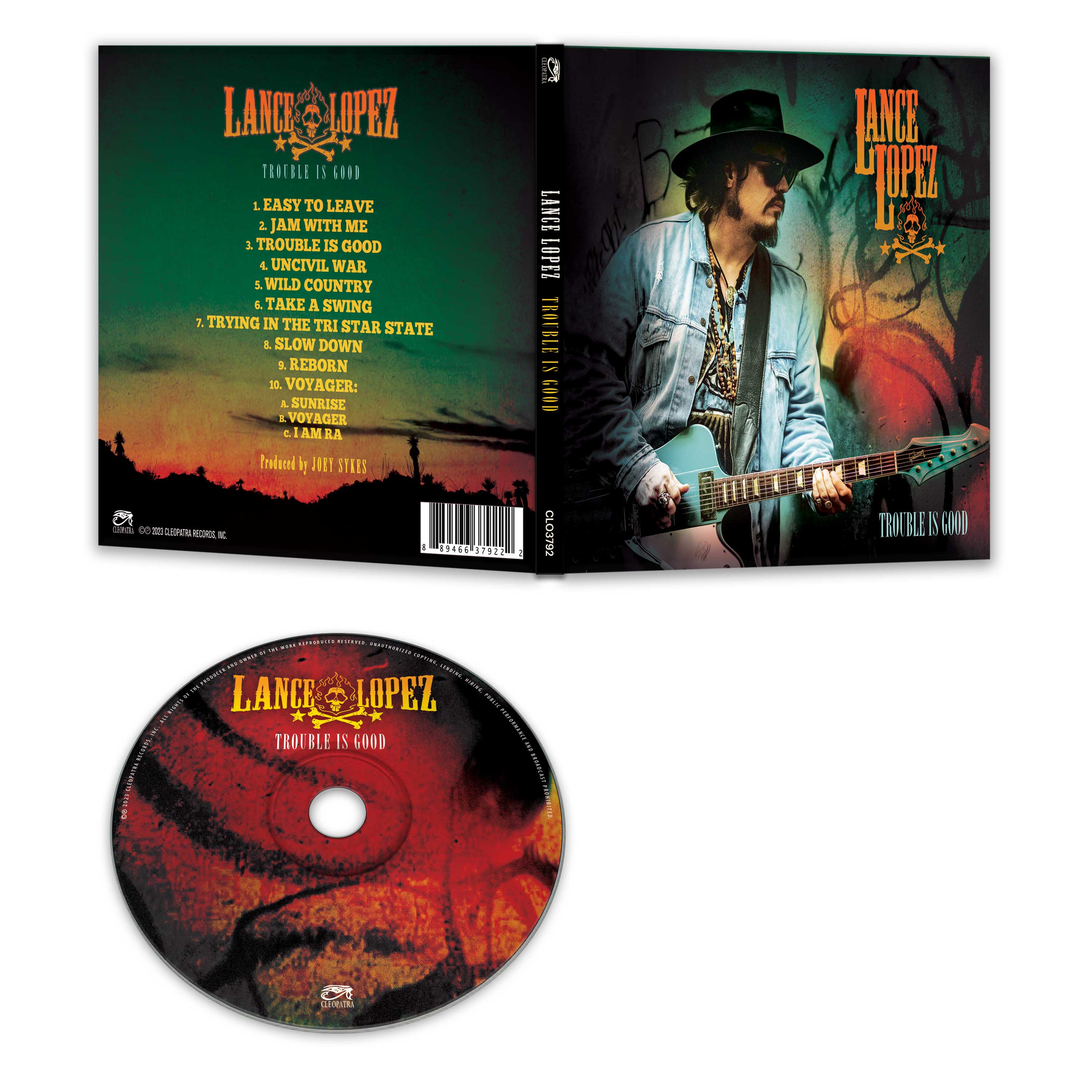 Lance Lopez – Trouble Is Good (CD) - Image 2