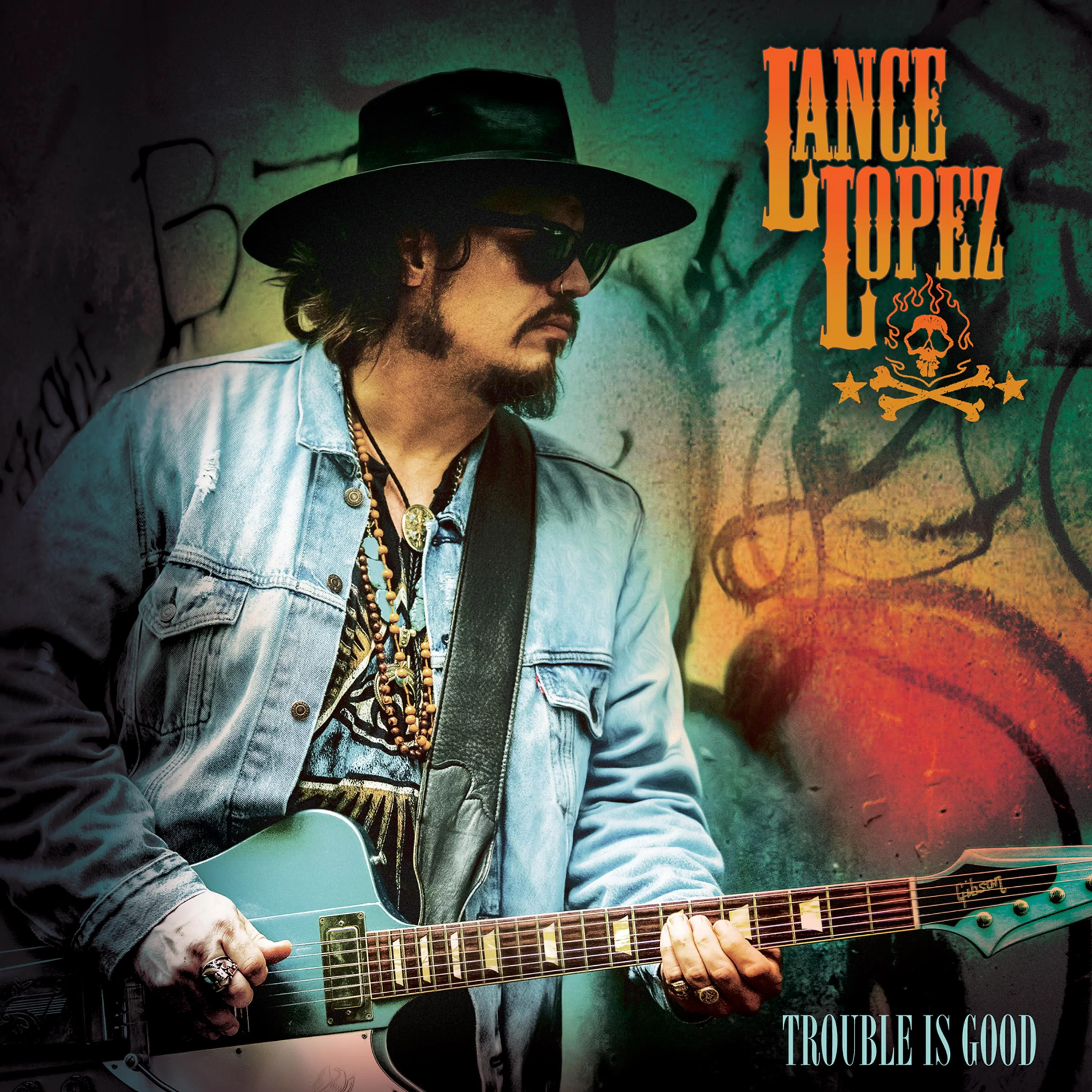 Lance Lopez - Trouble Is Good (Orange Vinyl) - Image 3
