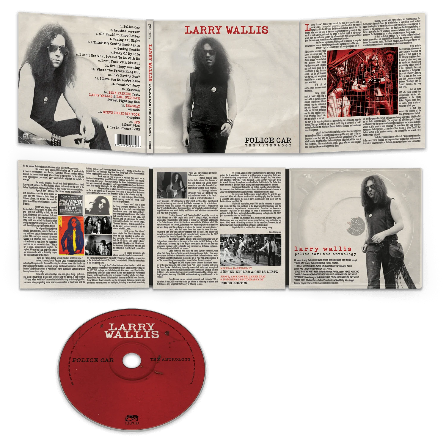 Larry Wallis - Police Car: The Anthology (CD Digipak) - Image 2