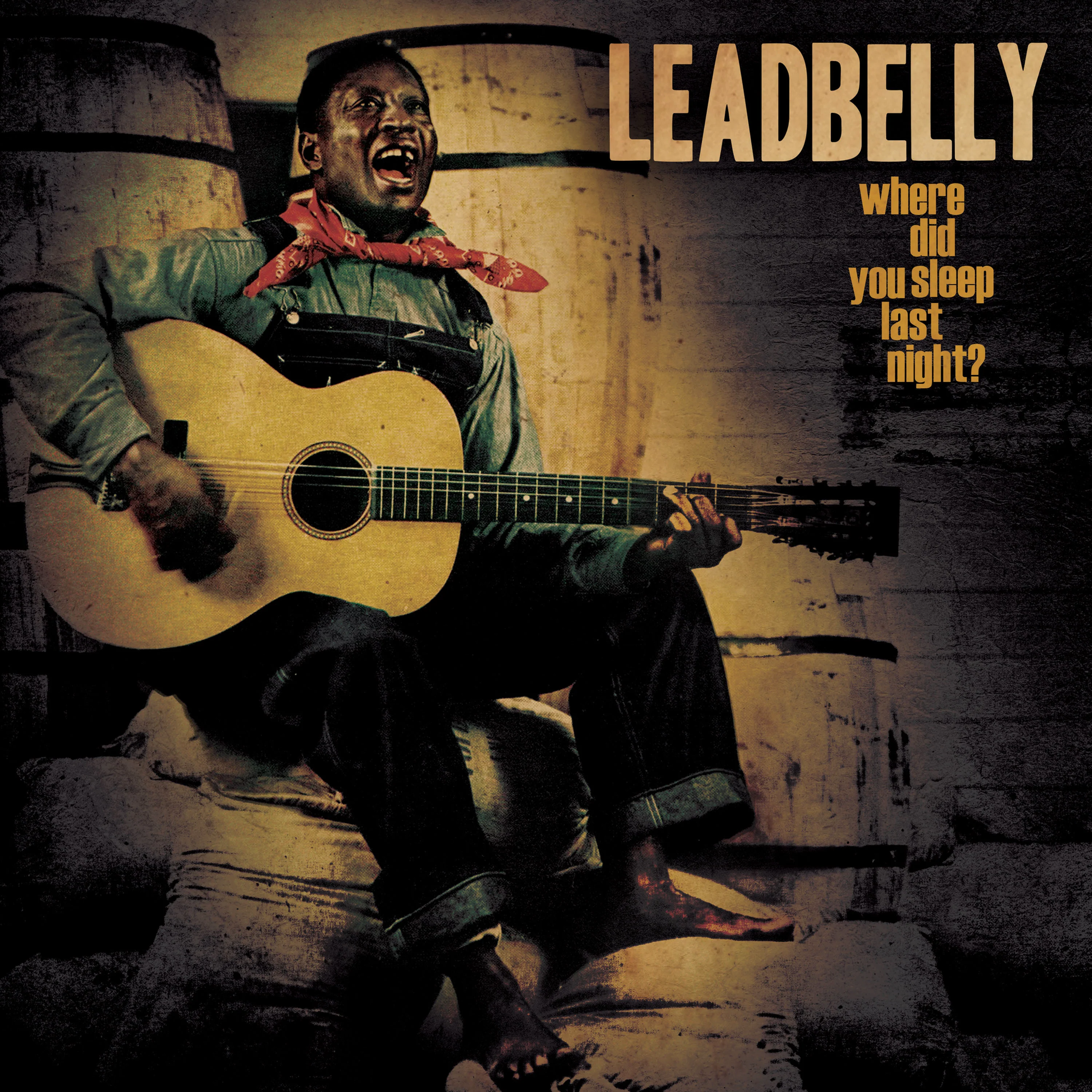 Leadbelly - Where Did You Sleep Last Night? (Limited Edition Gold Vinyl) - Image 3