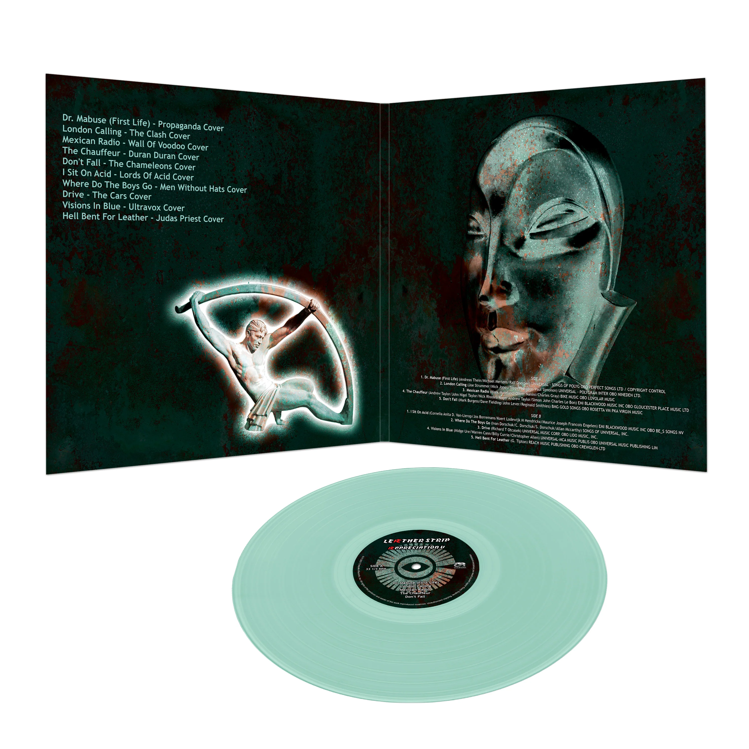 LEÆTHER STRIP - ÆPPRECIATION V (Limited Edition Green Vinyl) - Image 3