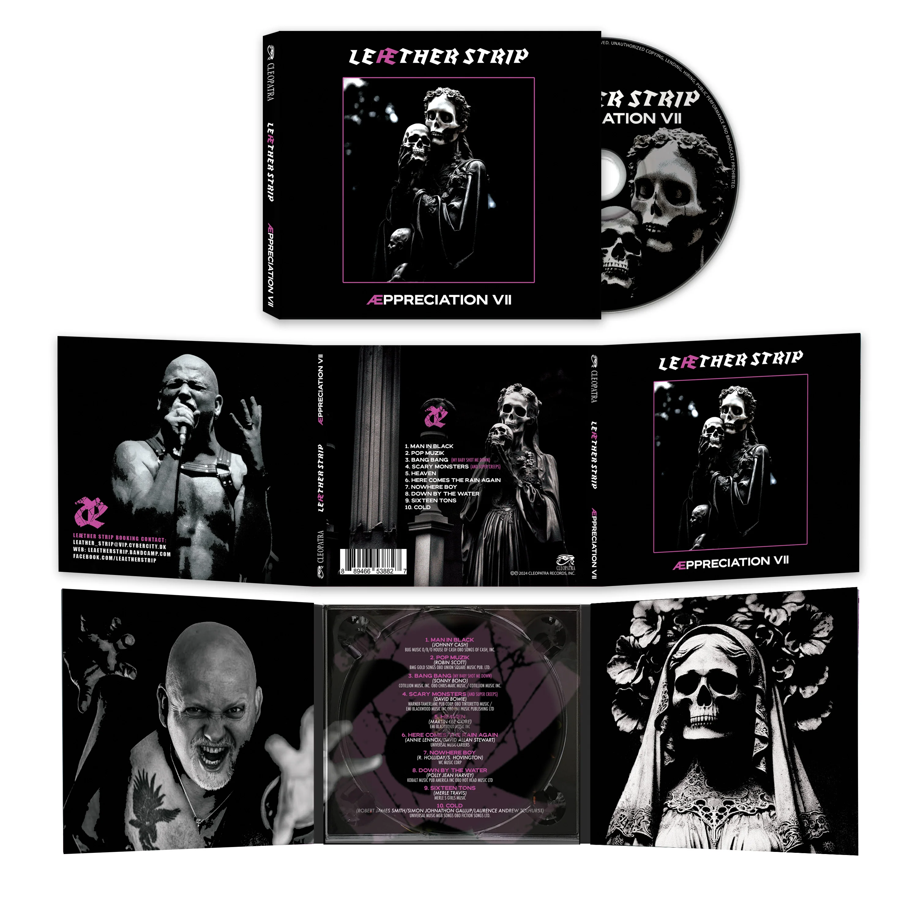 Leæther Strip - Æppreciation VII (CD) - Image 2