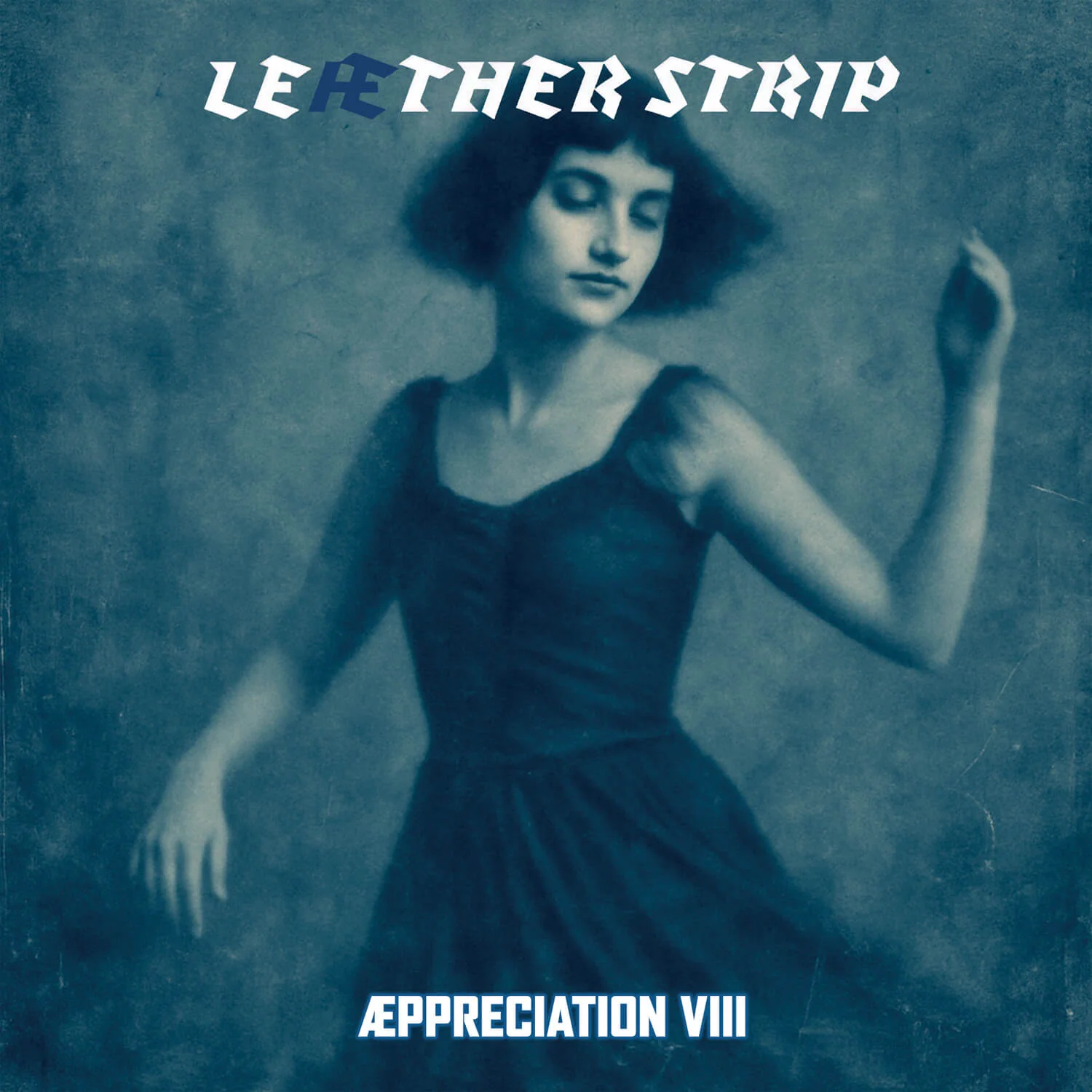 Leæther Strip - Æppreciation VIII (Blue Marble Vinyl LP) - Image 3