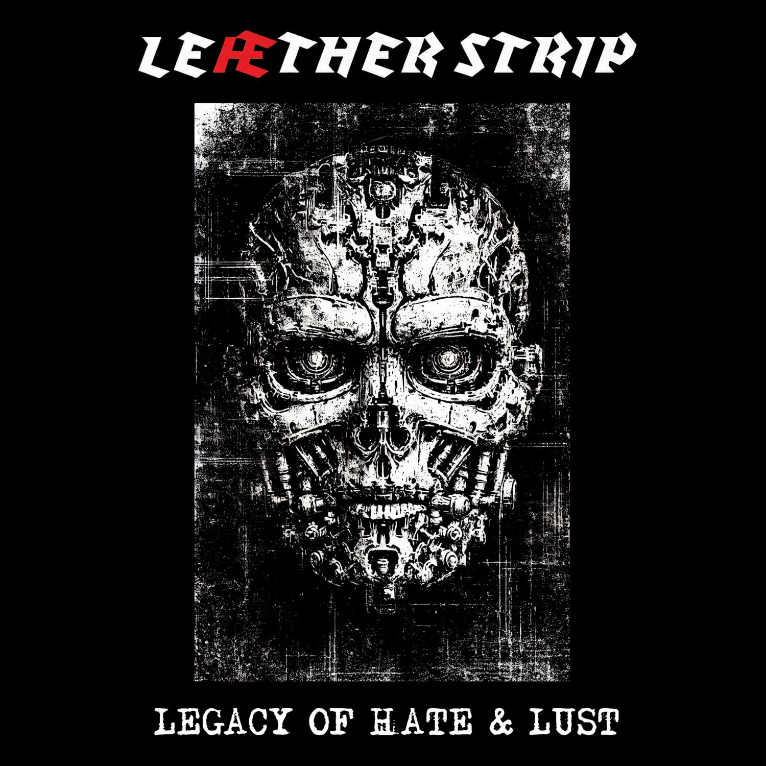 Leæther Strip - Legacy Of Hate & Lust (Red Vinyl LP) - Image 3
