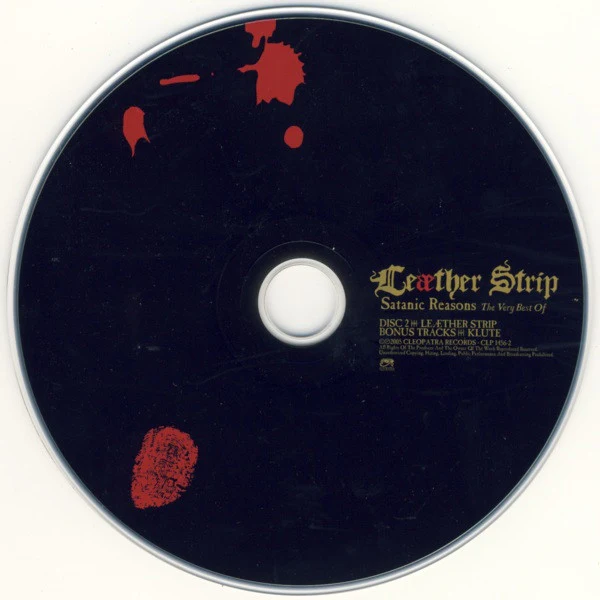 Leæther Strip - Satanic Reasons - The Very Best Of (2 CD) - Image 6