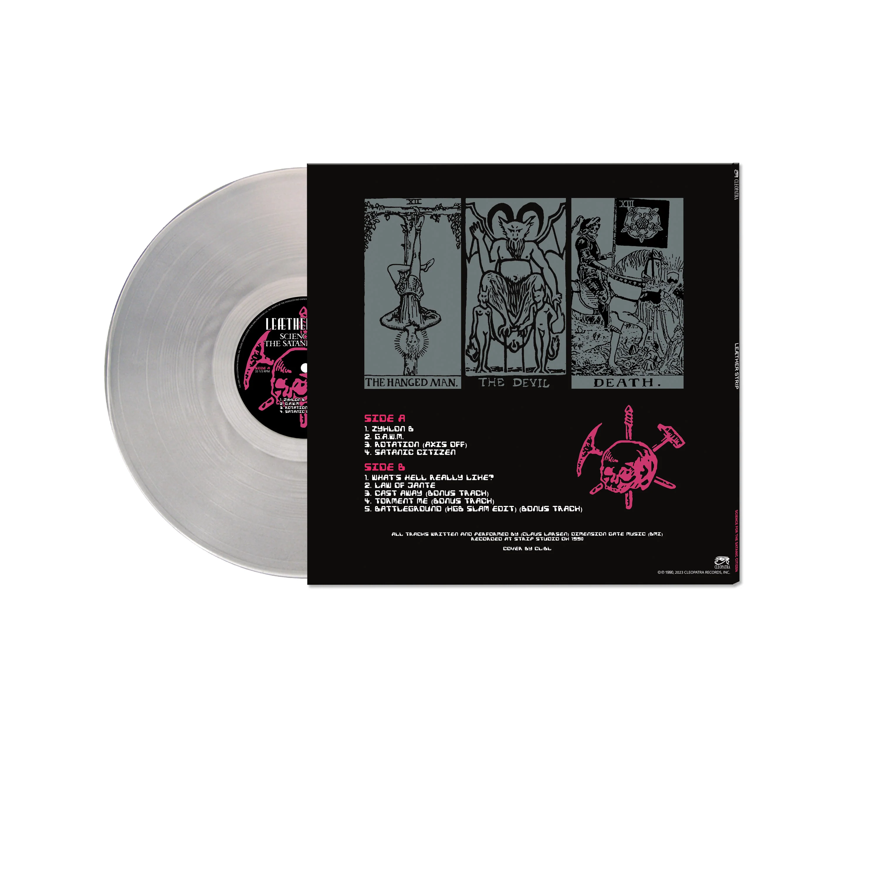 Leæther Strip - Science For The Satanic Citizen (Silver Vinyl) - Image 2