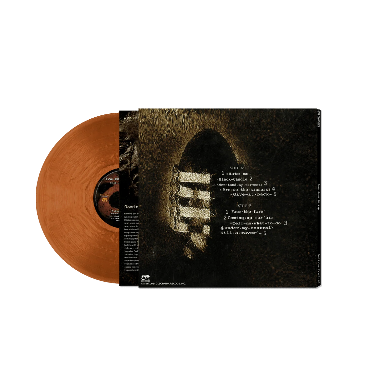 Leæther Strip - Self Inflicted (Copper Vinyl) - Image 2