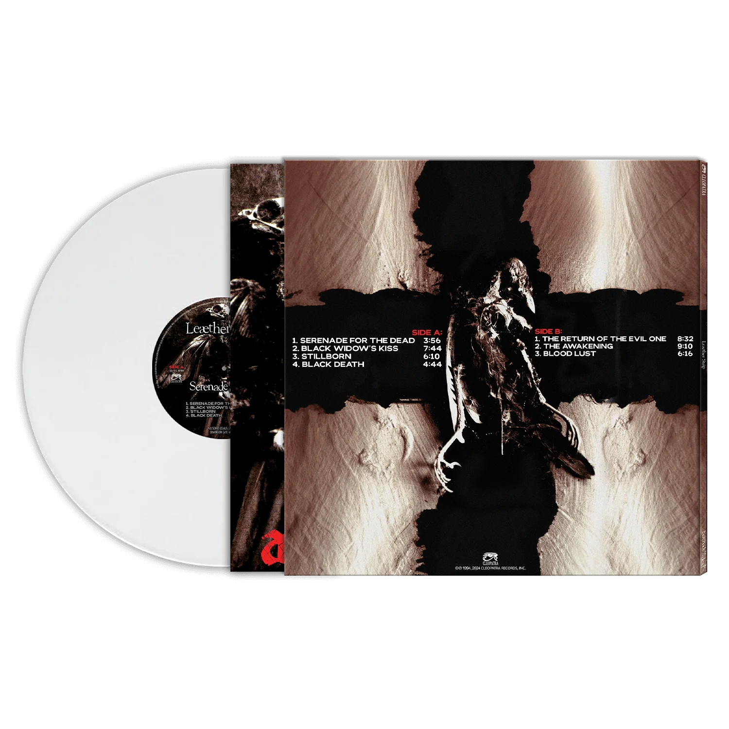 Leæther Strip - Serenade For The Dead (White Vinyl) - Image 2